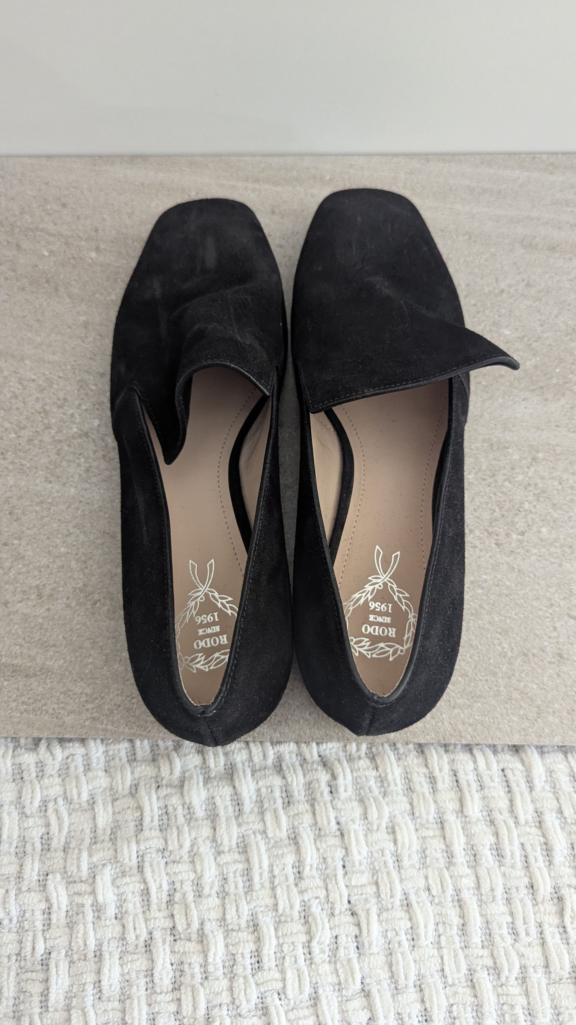 Other Rodo Black suede 1/2" heal Size US 6.5 / IT 36.5 - 3 Thumbnail