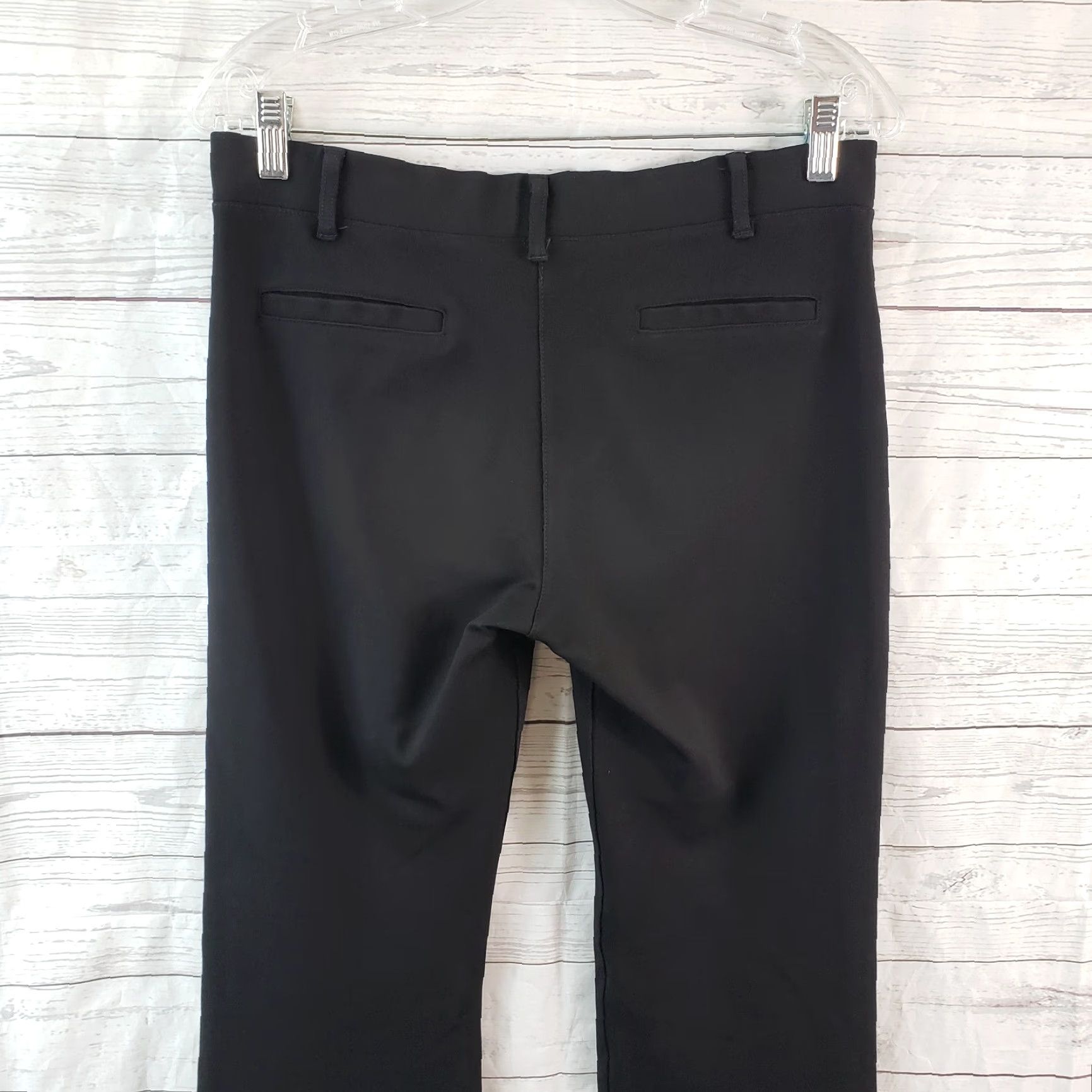 Vintage Betabrand Womens Dress Yoga Pants Boots Cut Black Pull On Mid Rise M Size 32" / US 10 / IT 46 - 4 Thumbnail