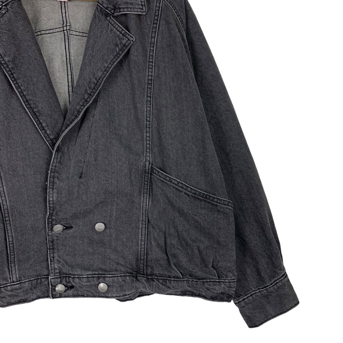 Japanese Brand COEN Usa Cotton Double Breasted Denim Jacket #1101-C50 Size US M / EU 48-50 / 2 - 4 Thumbnail