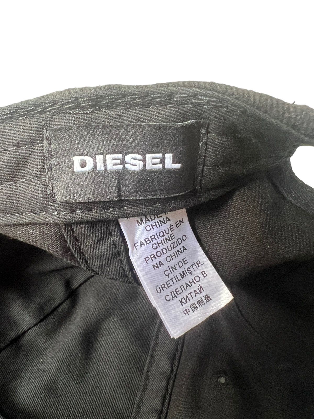 Diesel × Vintage Y2K Diesel Distressed Dad Hat Size ONE SIZE - 9 Thumbnail