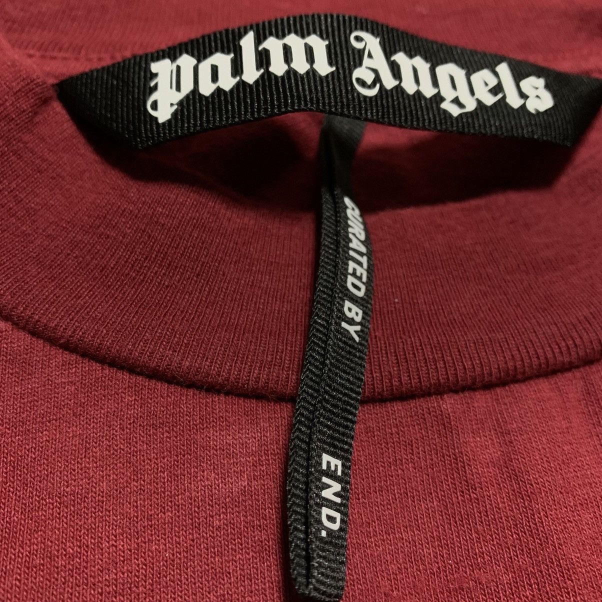 Palm Angels Palm Angels Medium Tee END Bear Rose Burgundy Red T-Shirt Size US M / EU 48-50 / 2 - 8 Thumbnail