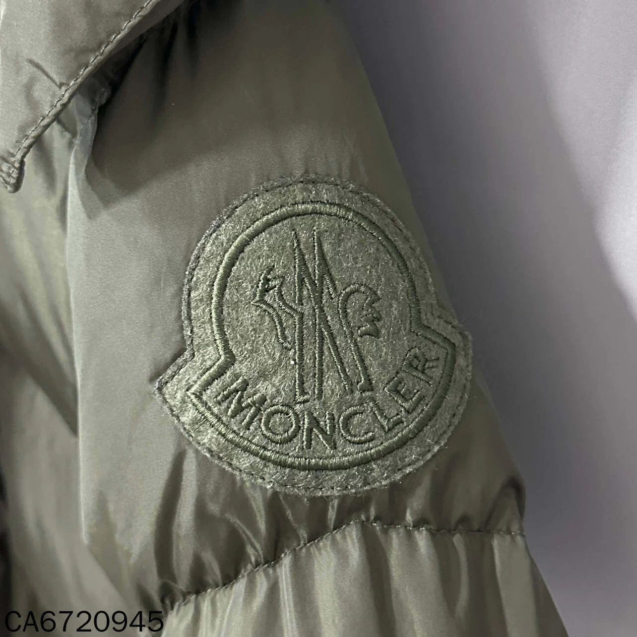 Moncler Moncler slim longline deep green down coat size 1 Size S / US 4 / IT 40 - 4 Thumbnail
