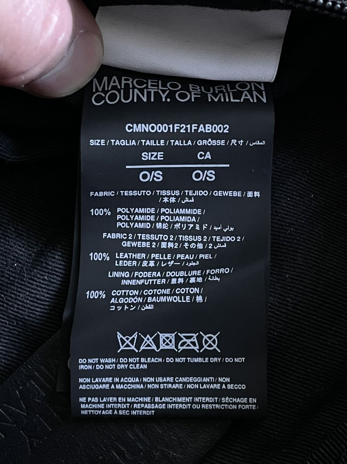 Marcelo Burlon Marcelo Burlon County of Milan Wings Belt Bag / Crossbody Size ONE SIZE - 15 Thumbnail