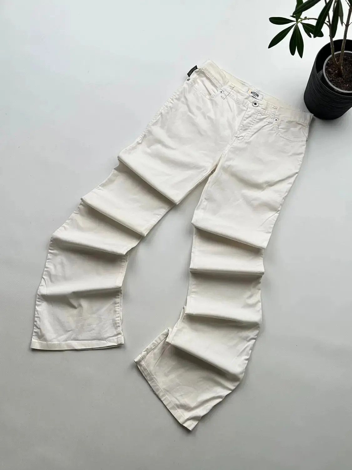 Moschino Moschino Vintage Flare Pants (128) Size 26" / US 2 / IT 38 - 1 Thumbnail