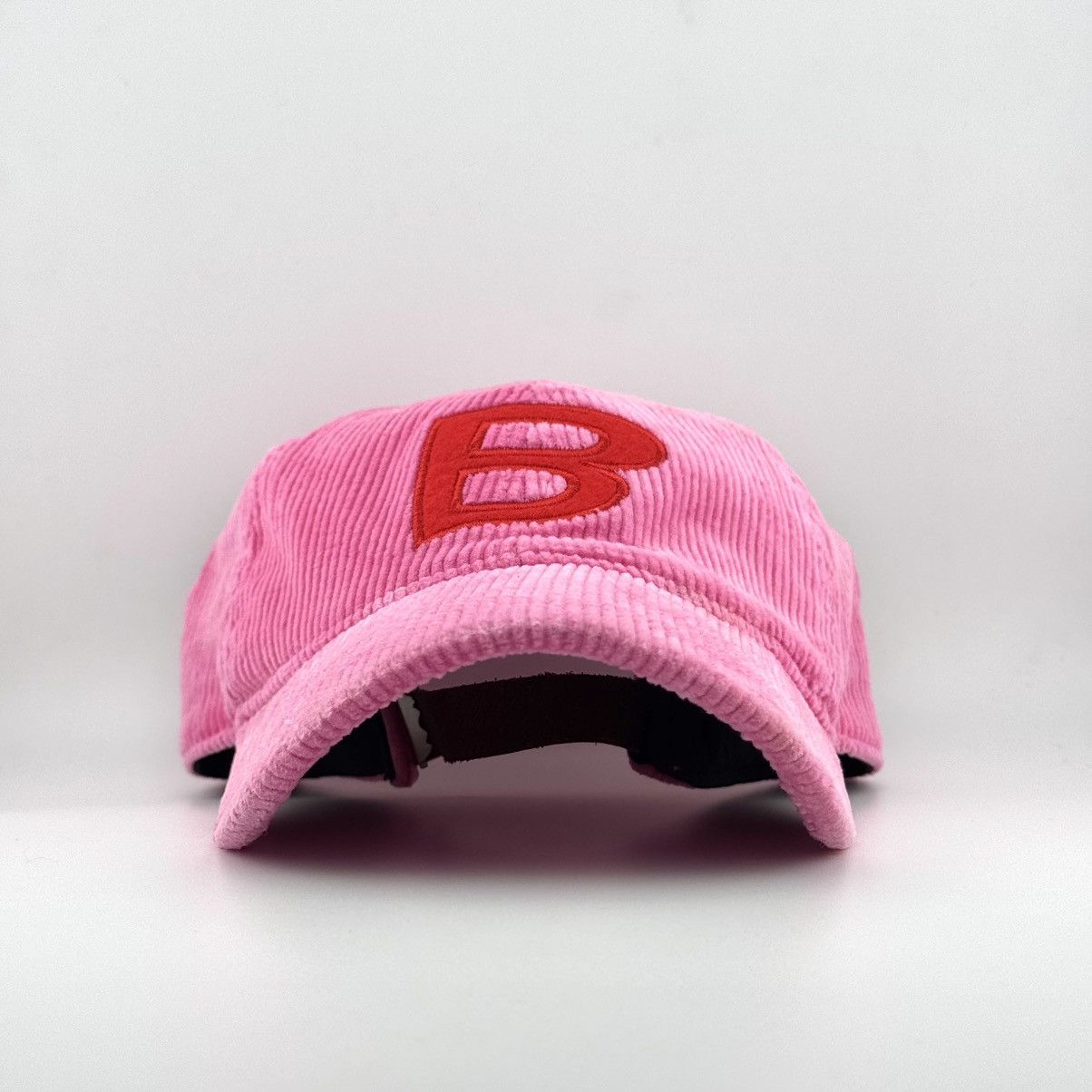 Japanese Brand BLUR Corduroy Ball Cap Big B Embroidery Logo Streetwear Hat Size ONE SIZE - 1 Thumbnail
