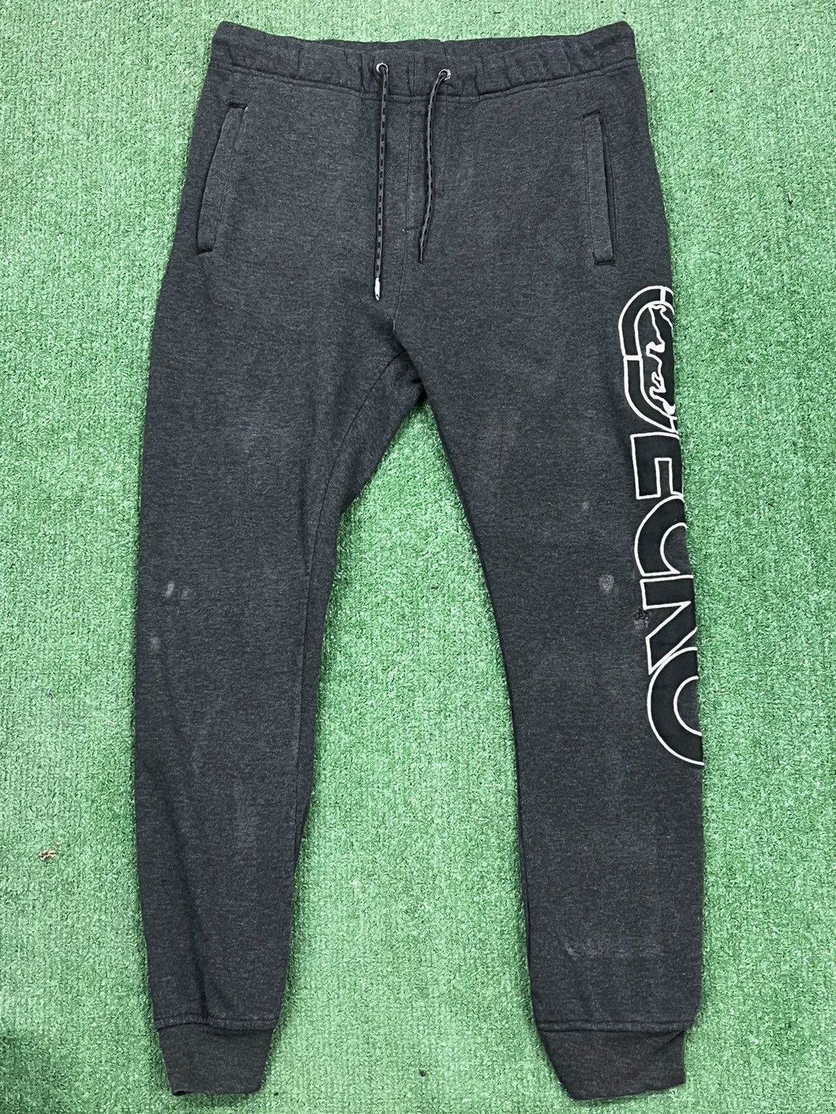Ecko Unltd. Vintage Y2K Ecko Unlimited Spellout Sweatpants Size US 32 / EU 48 - 2 Thumbnail