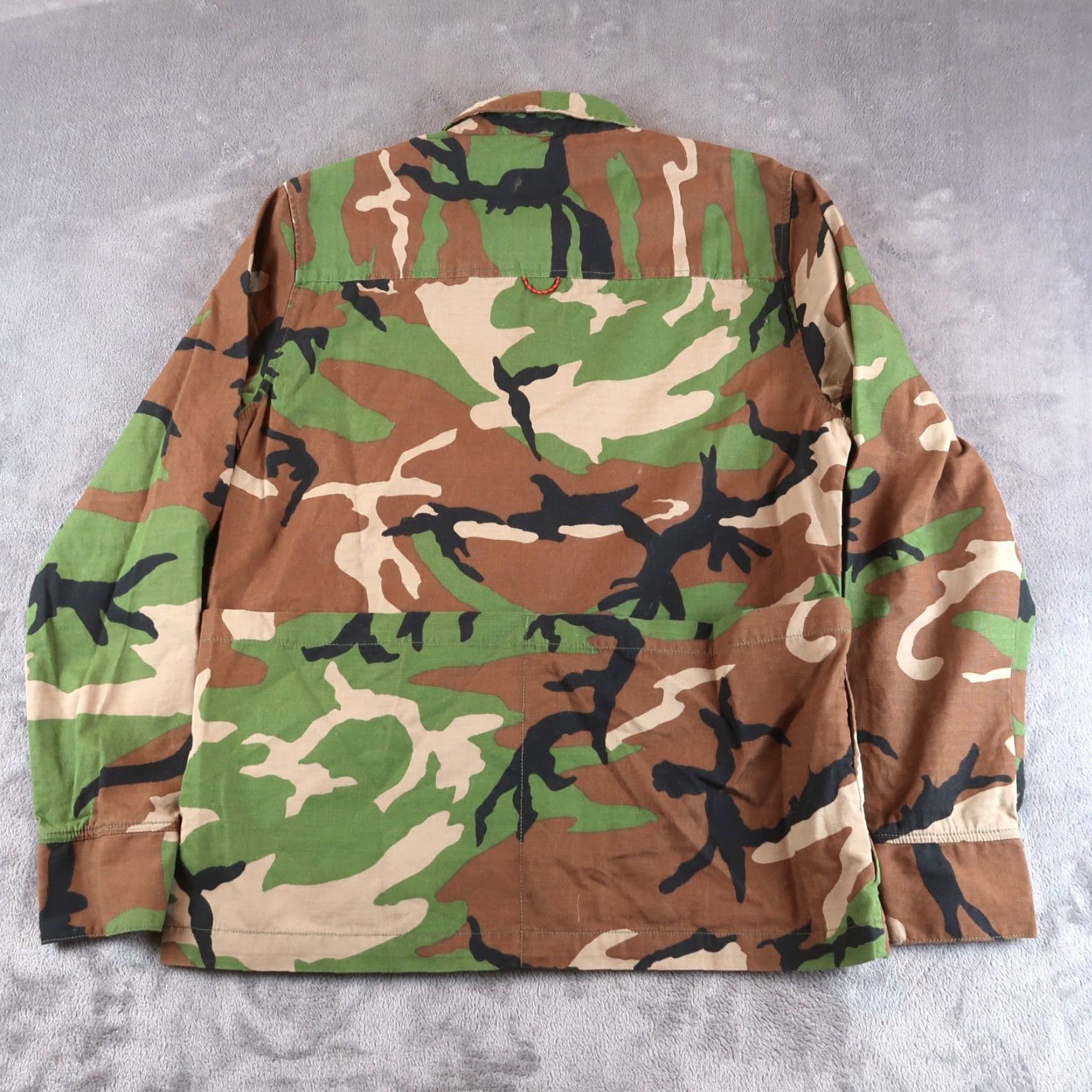 Topo Designs VINTAGE Topo Designs Military Camo Jacket Men Size M Casual Hiking Durable Size US M / EU 48-50 / 2 - 2 Thumbnail