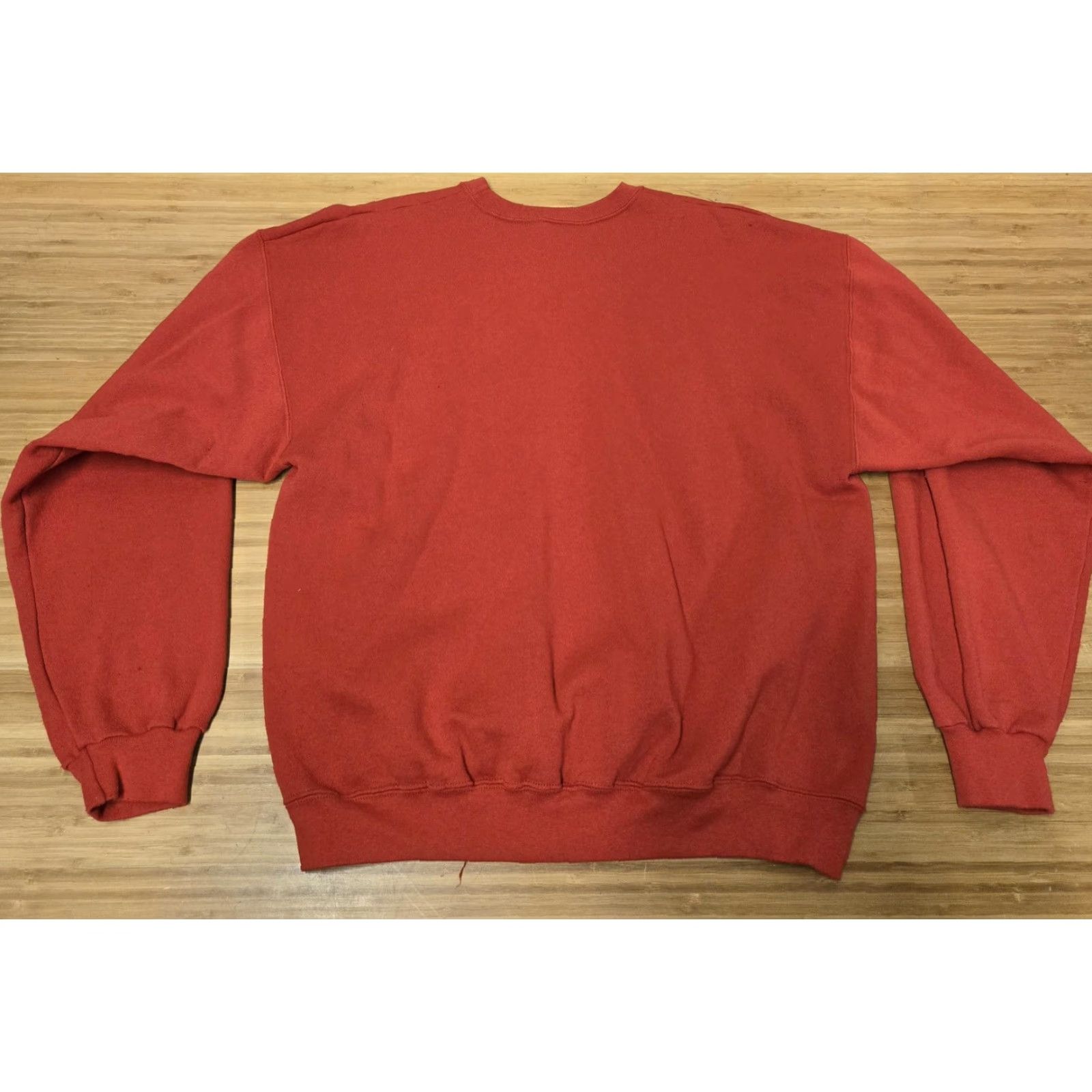 Champion Champion Sweatshirt Mens XL Red Crewneck Pullover Fleece Embroidered Logo Size US XL / EU 56 / 4 - 5 Thumbnail