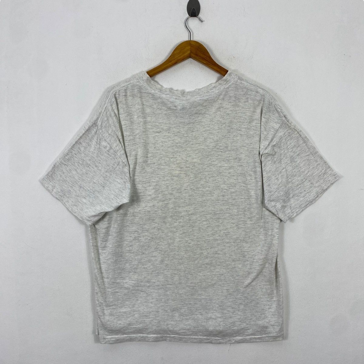 Adidas × Vintage Vintage 90's ADIDAS BIG LOGO Sportswear Tee Shirt Large Size Size US L / EU 52-54 / 3 - 4 Thumbnail