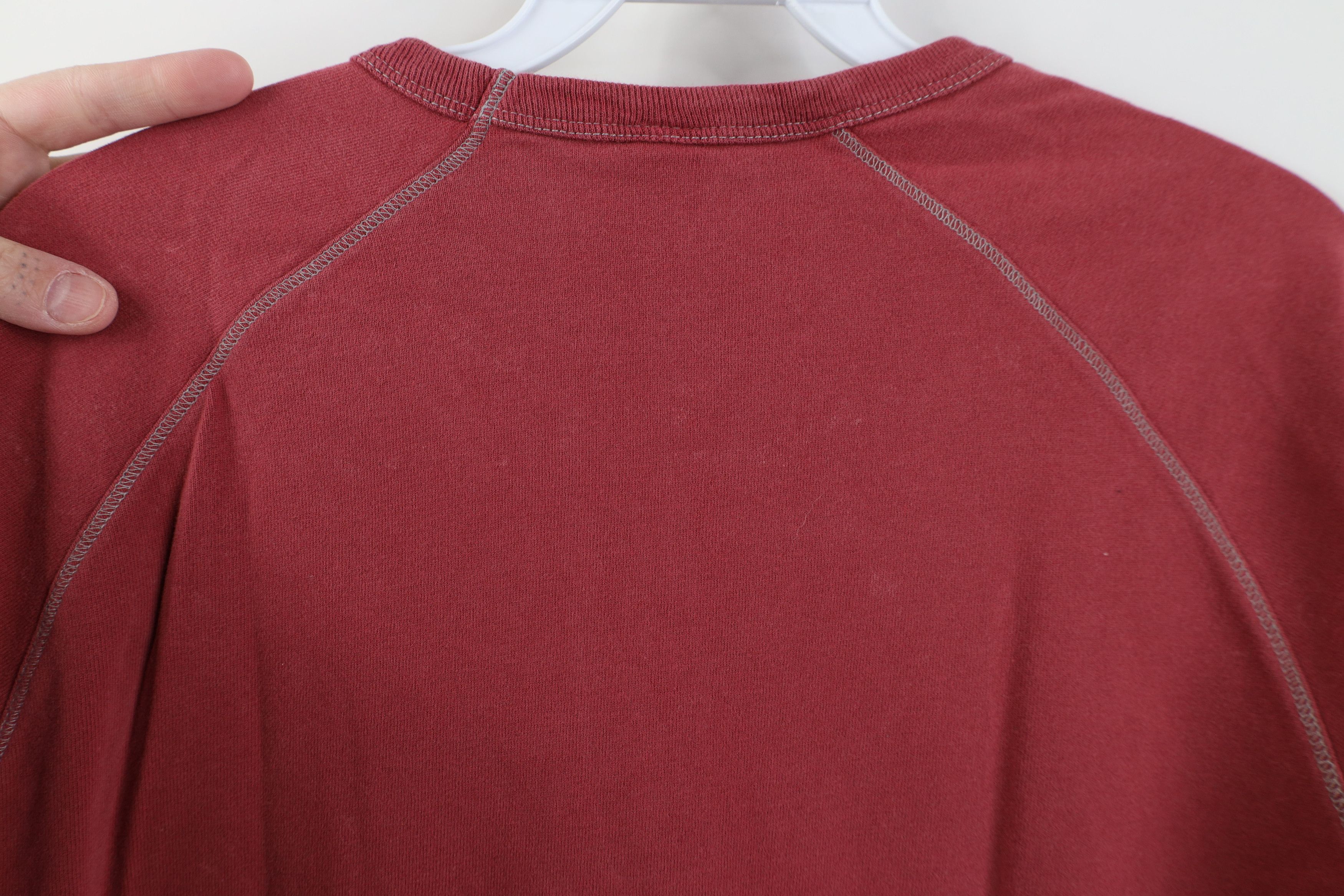Gap Vintage Y2K Gap Ribbed Knit Raglan Long Sleeve T-Shirt Size US M / EU 48-50 / 2 - 10 Thumbnail