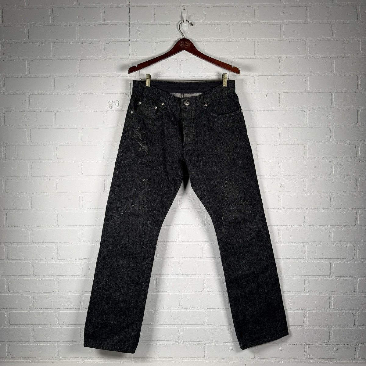 Chrome Hearts Chrome Hearts Star Patch Denim Size US 32 / EU 48 - 2 Thumbnail