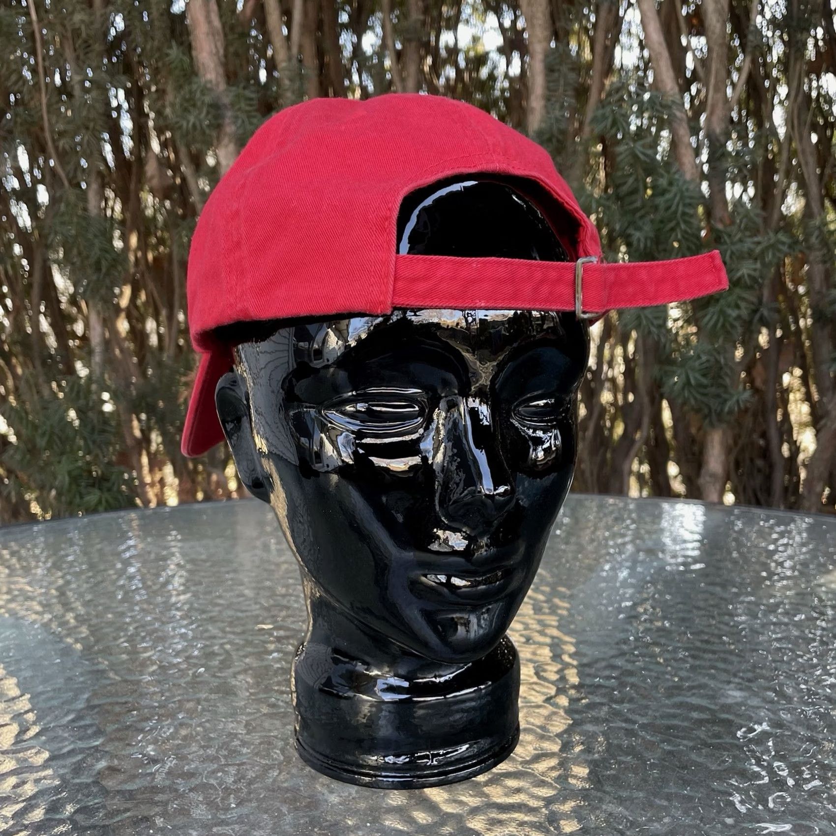 Vintage VTG Coca-Cola Scholars Foundation Patched Red Strapback Baseball Cap Hat OS Unisex Adults 90s Adjustable Buckle Cotton Red Hat Size ONE SIZE - 2 Thumbnail