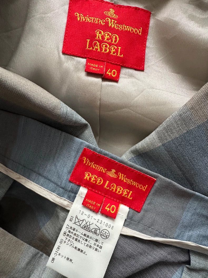 Vivienne Westwood Vivienne Westwood Morandi blue suit jacket top JK uniform Size S / US 4 / IT 40 - 7 Thumbnail