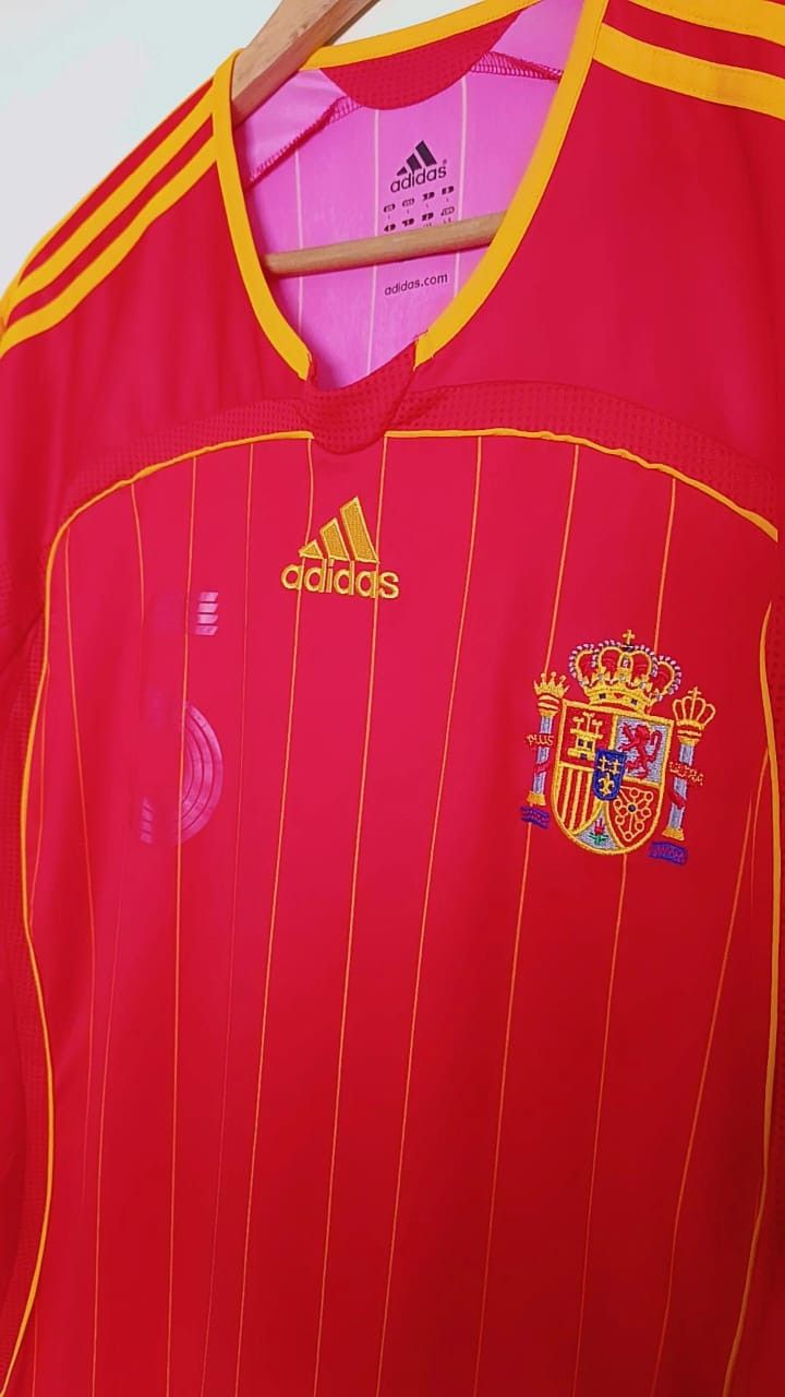 Adidas Spain Home Jersey 2006 Adidas – Size L – #5 Puyol Size US L / EU 52-54 / 3 - 3 Thumbnail