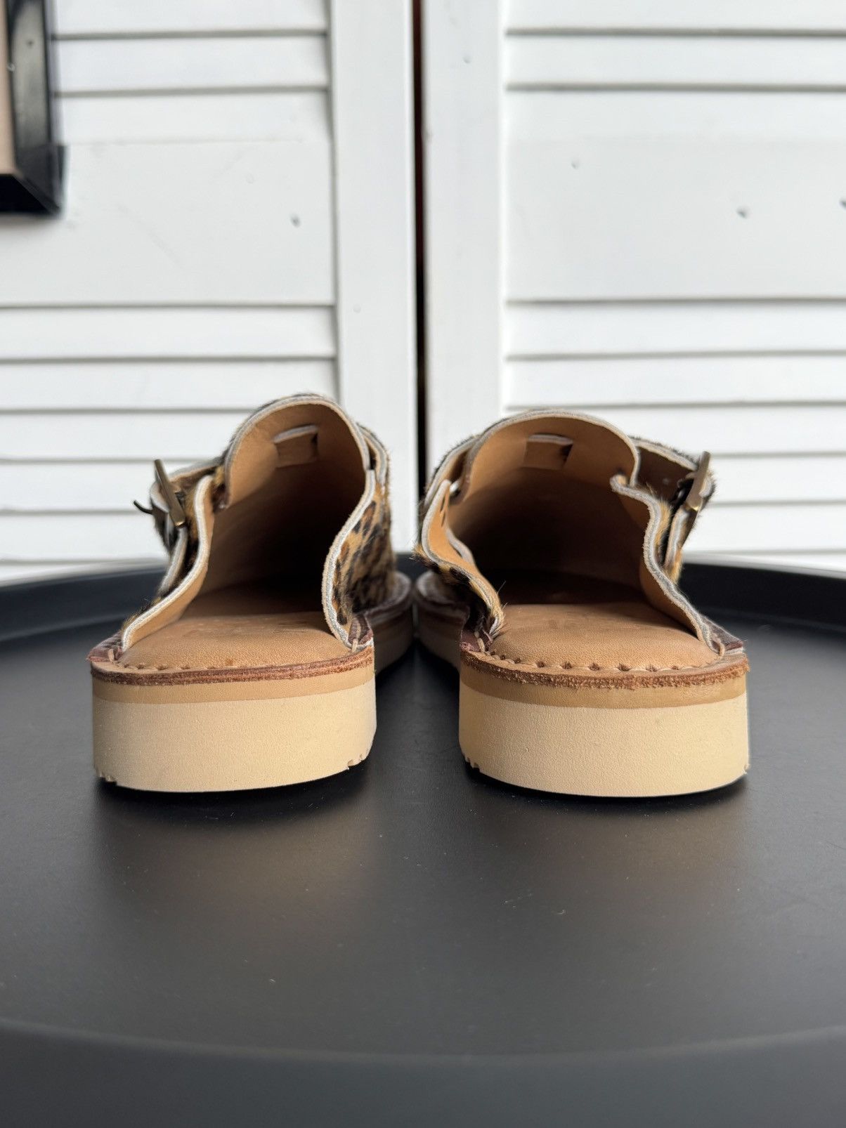 Fracap YMC X FRACAP Calfskin Pony Hair Mules - Leopard Print Size US 6 / IT 36 - 10 Thumbnail