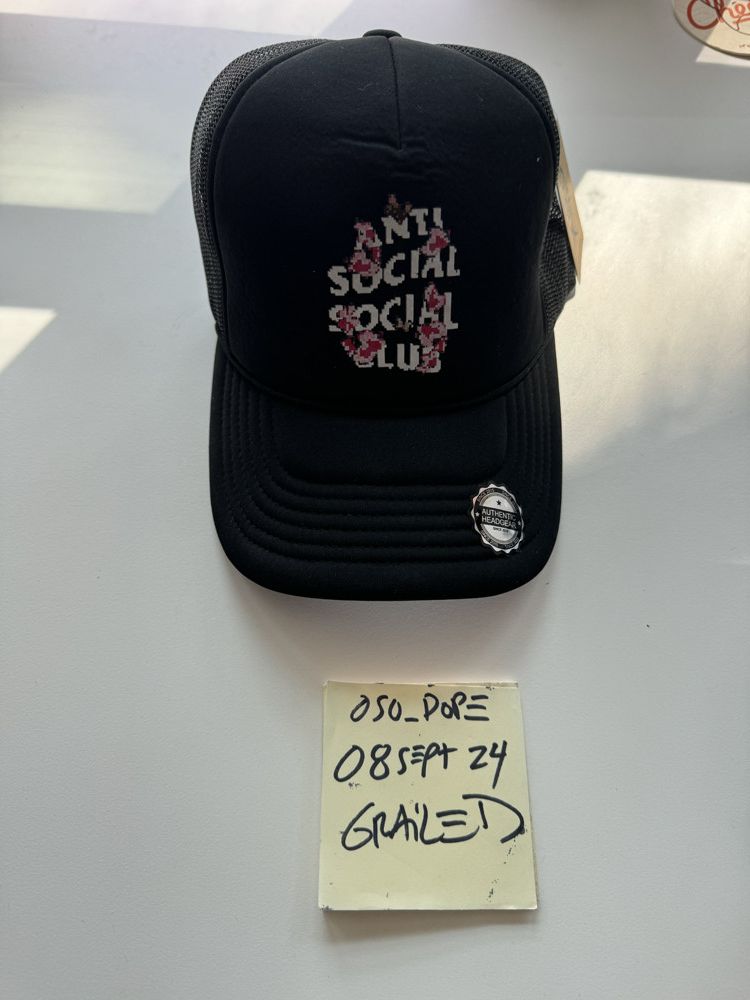 Anti Social Social Club assc kkraft trucker cap (blk) Size ONE SIZE - 2 Thumbnail