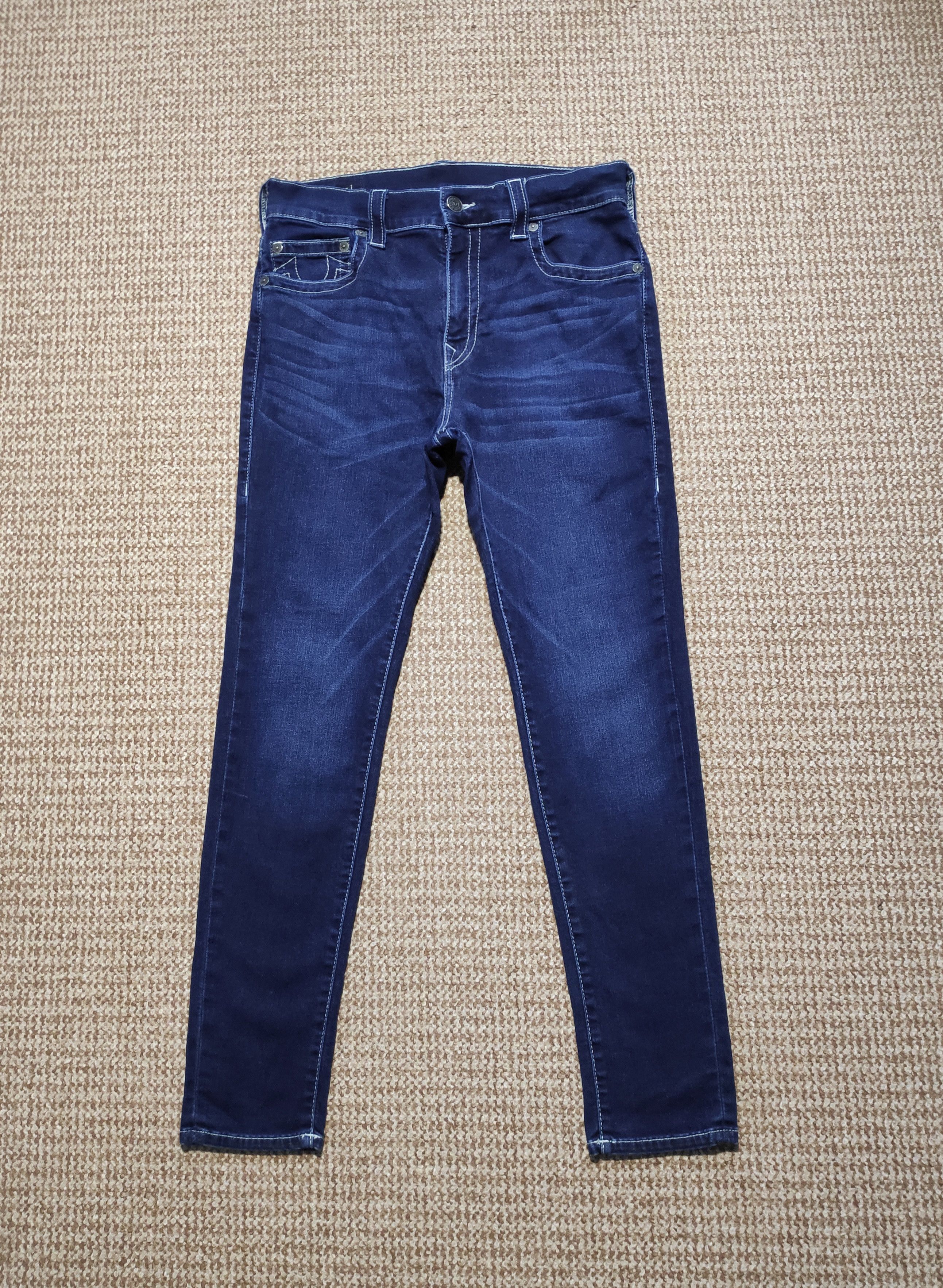True Religion True Religion Jack Skinny Tapered Denim Jeans sz W32 Size US 32 / EU 48 - 2 Thumbnail
