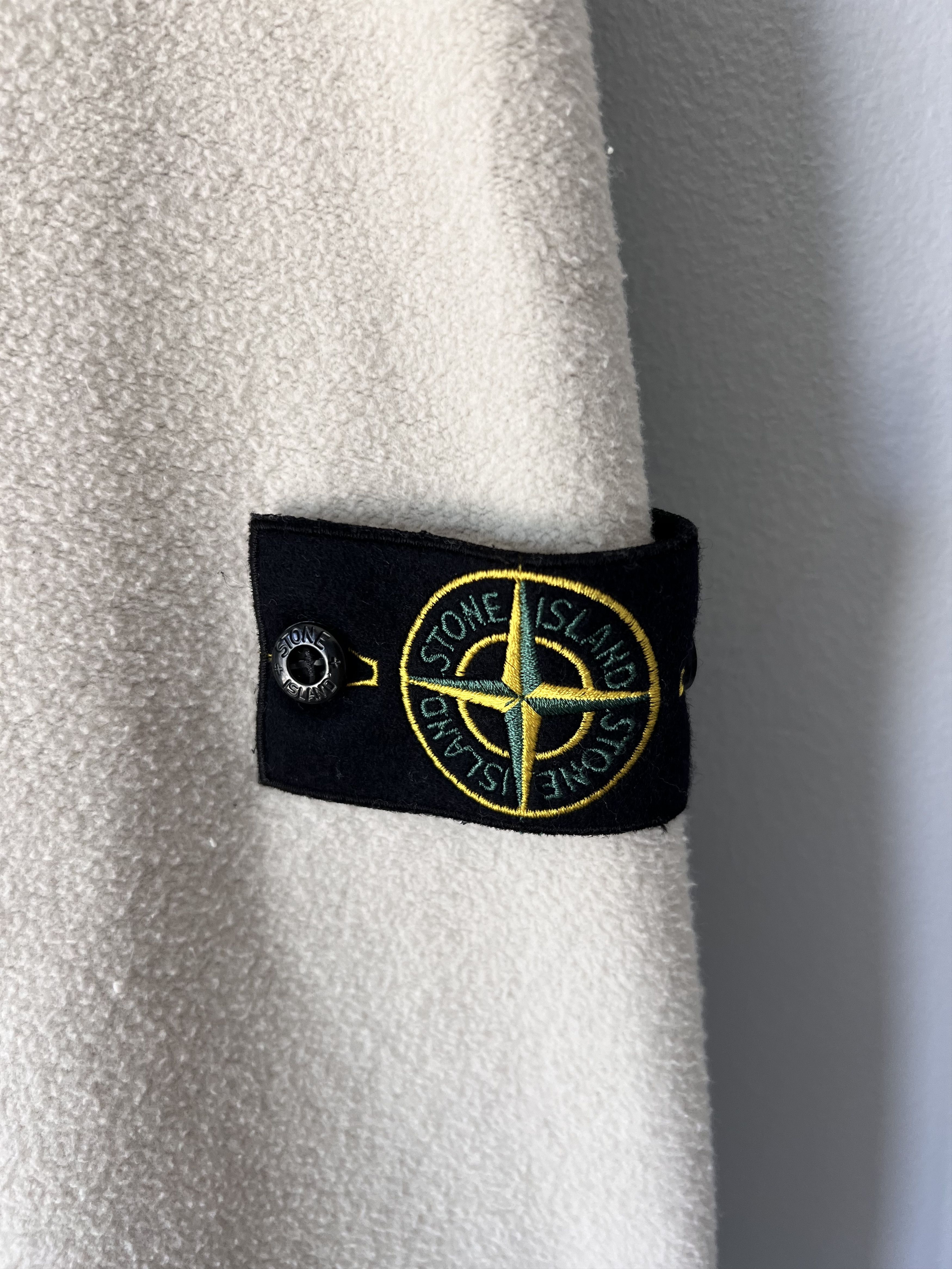 Stone Island Stone Island Fleece Sweatpants in Plaster White 791560854 Size US 32 / EU 48 - 4 Thumbnail
