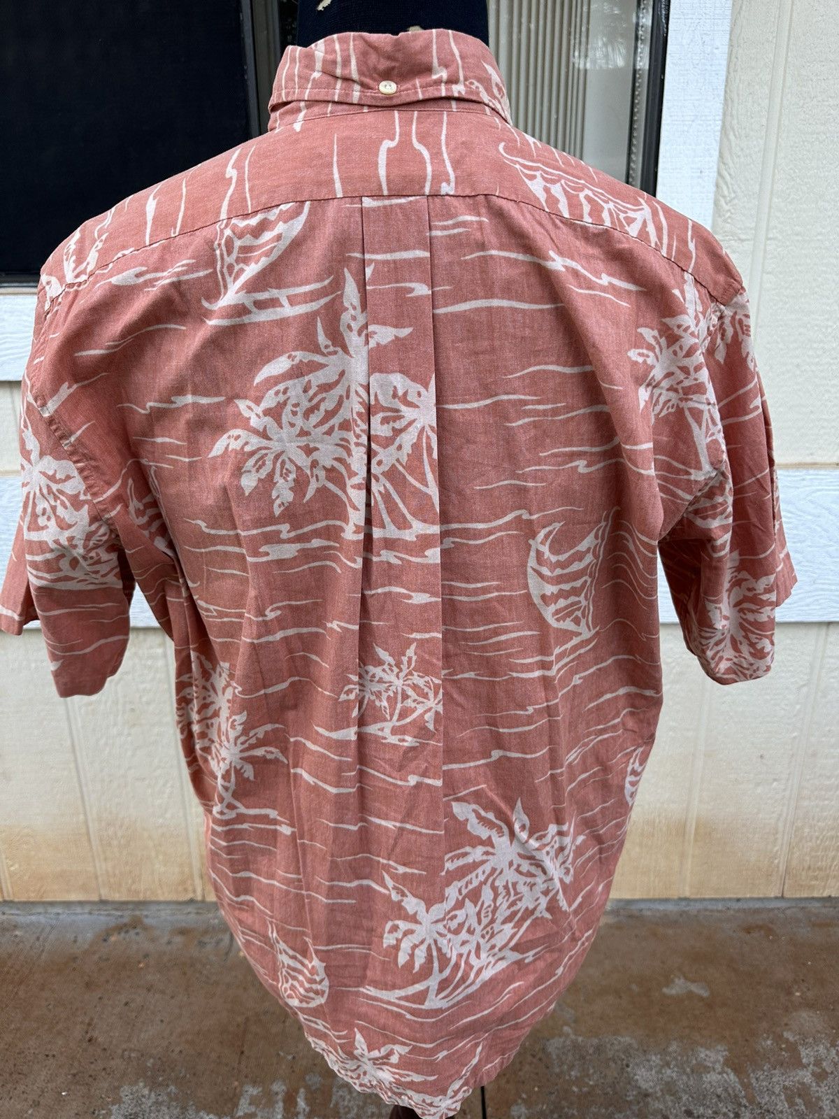 Reyn Spooner PreOwned Reyn Spooner Phil Edwards Hawaiian Orange Men's L Size US L / EU 52-54 / 3 - 2 Thumbnail
