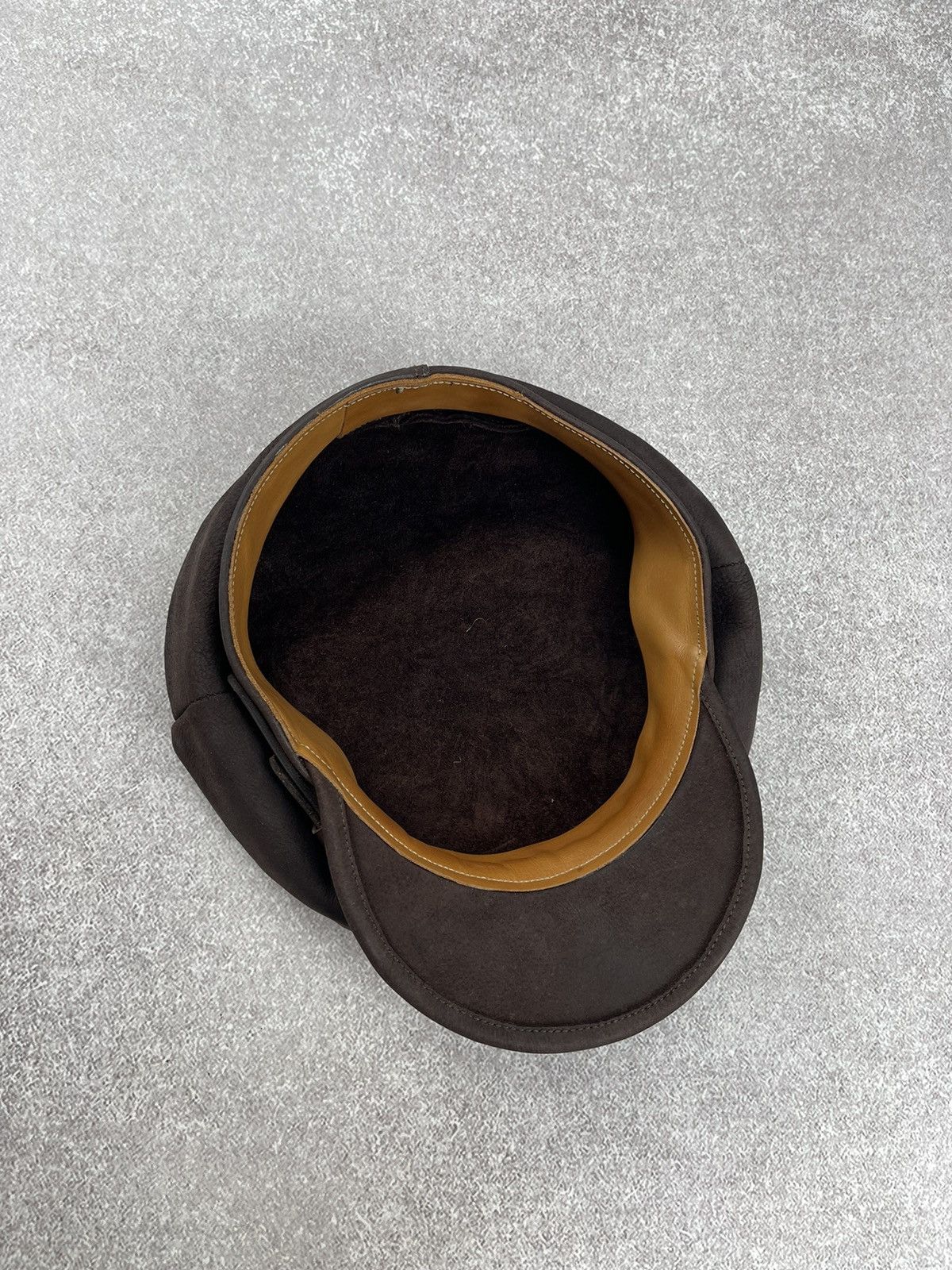 Designer × Vintage Muetzenmacher leather hat One Size Size ONE SIZE - 8 Thumbnail