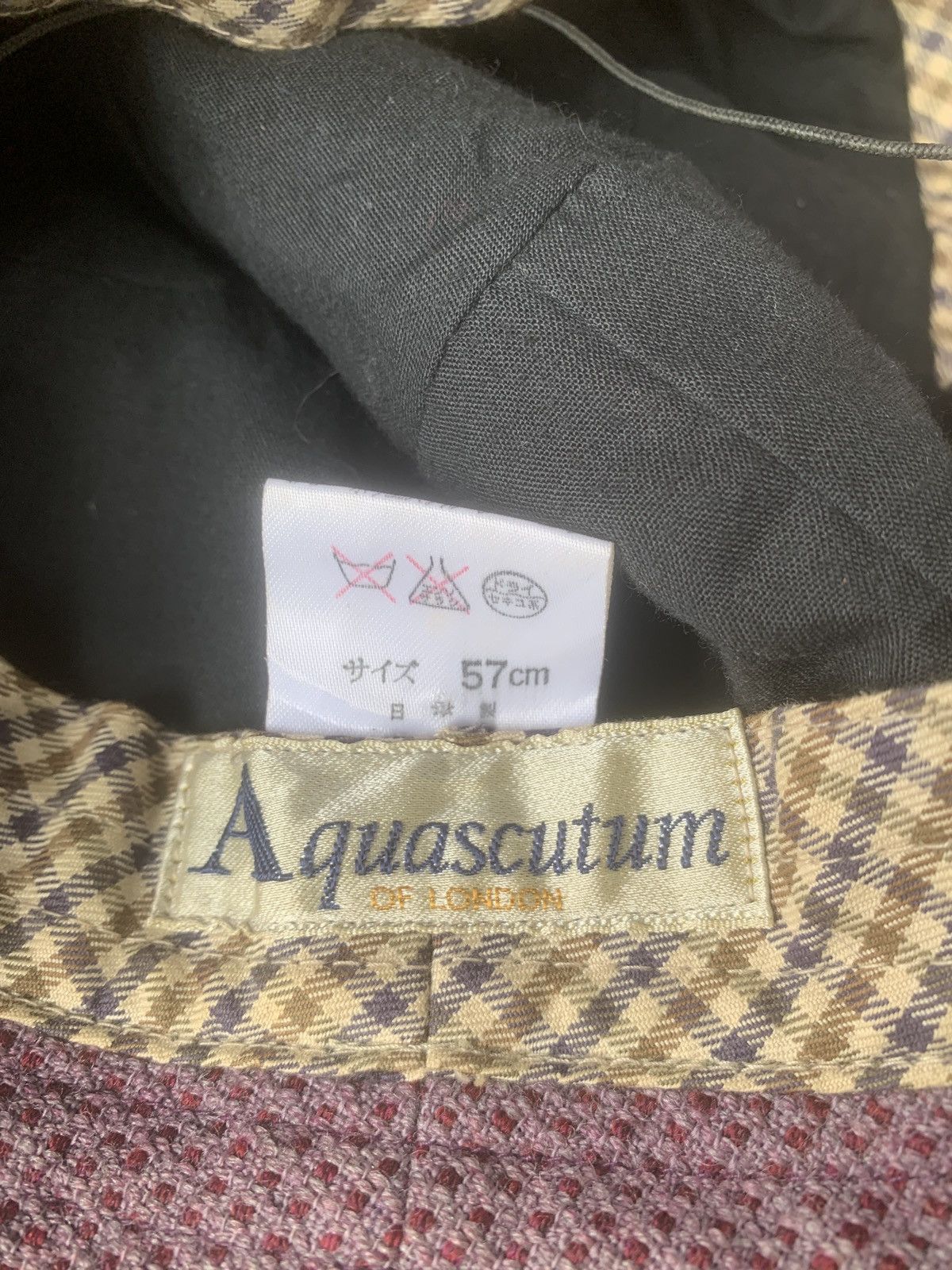 Aquascutum Vintage Aquascutum London wool bucket hat Size ONE SIZE - 4 Thumbnail