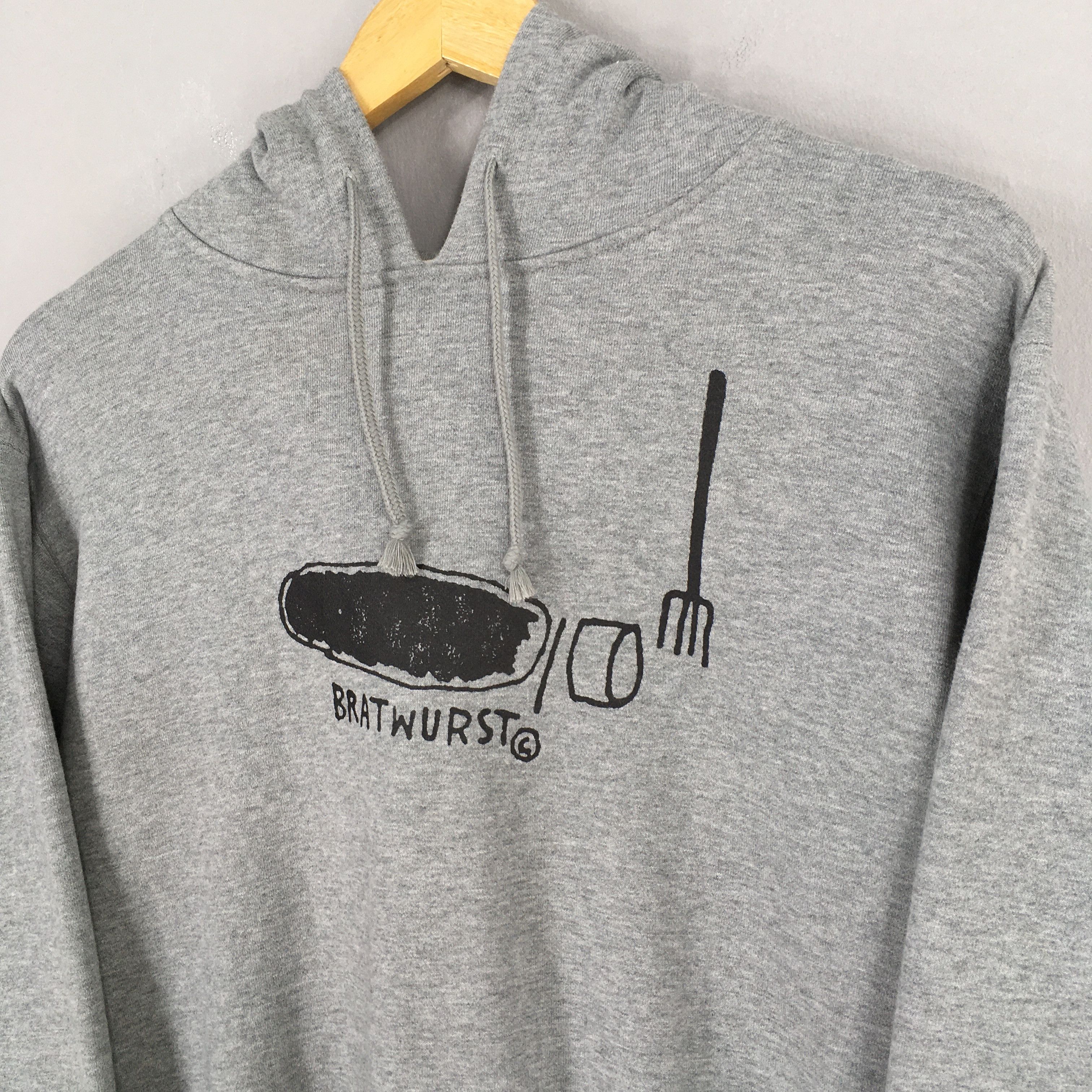 Other Jean Michel Basquiat Bratwurst Wolf Sausage Art Hoodie Large Size US L / EU 52-54 / 3 - 3 Thumbnail