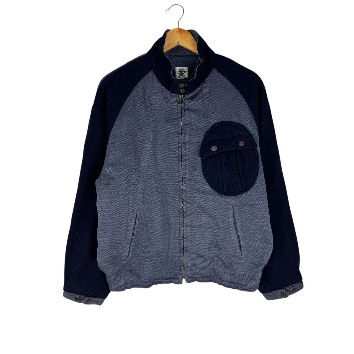 Vintage ☀️90s MARINA DEL REY RETRO AMERICAN BOMBER JACKET Size US M / EU 48-50 / 2 - 2 Thumbnail