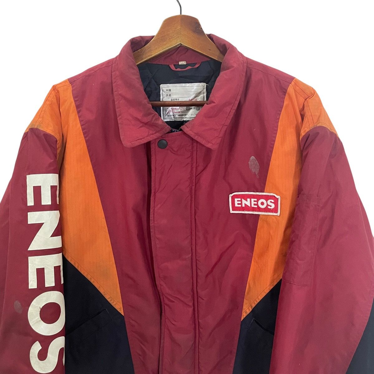 Japanese Brand Vintage Eneos Racing Jacket Size US XL / EU 56 / 4 - 2 Thumbnail