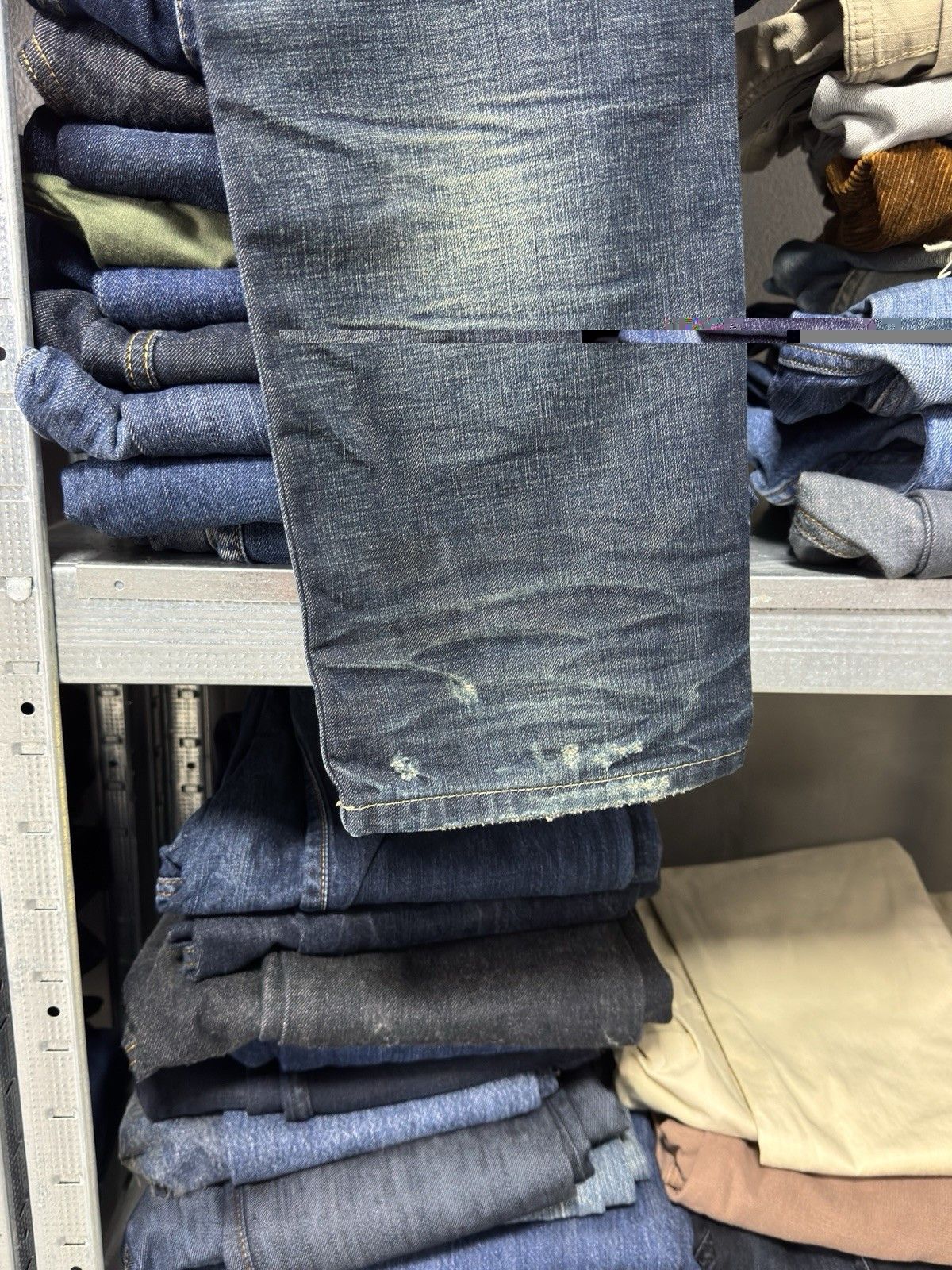 Diesel Black Gold Diesel Black Gold Distressed Denim Jeans Made in Italy Size US 31 - 14 Thumbnail