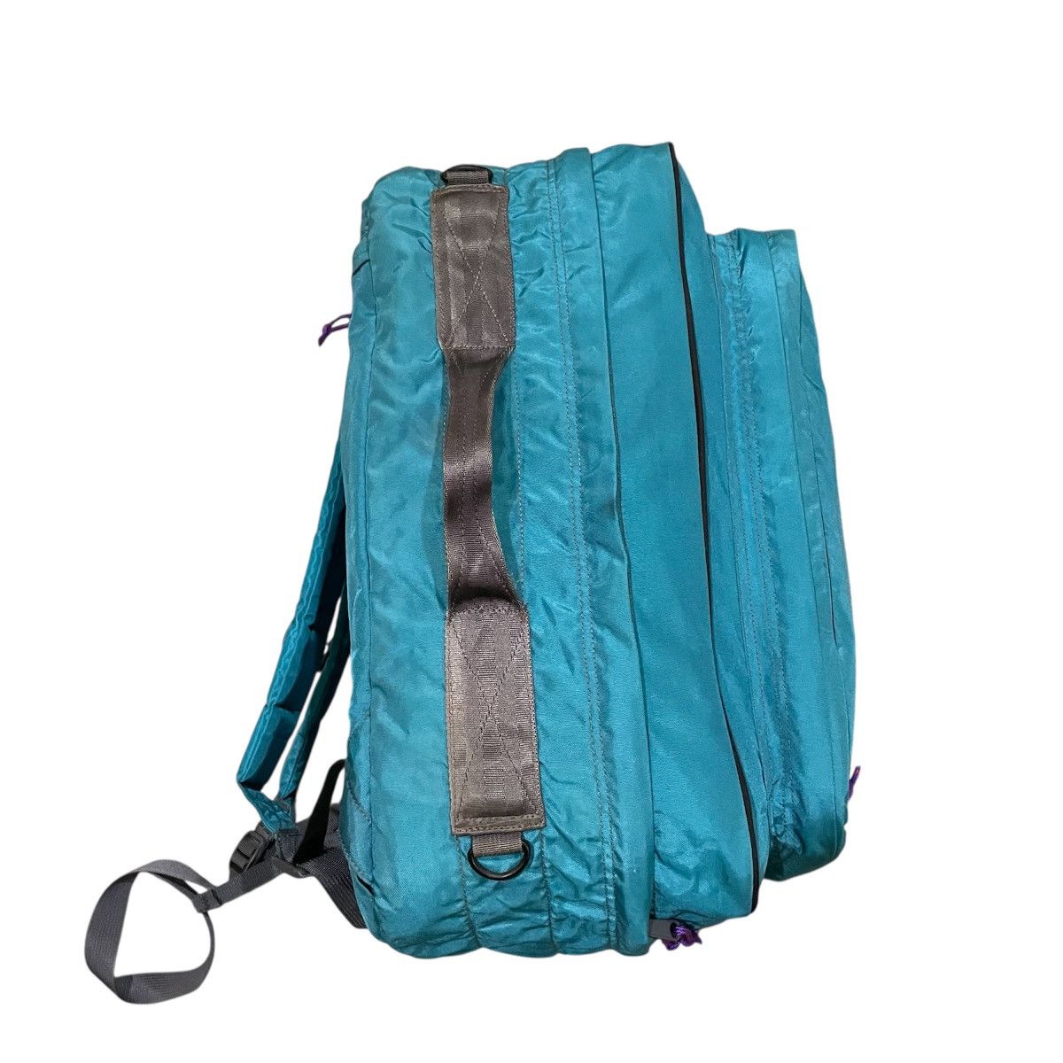 Asics Vintage ASICS Naturewalk Convertible Backpack Bag - Teal Size ONE SIZE - 3 Thumbnail