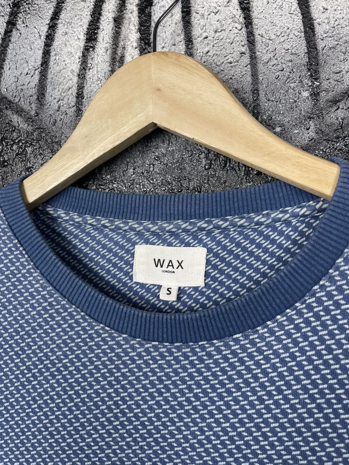 Wax London Wax London Cotton Crew Neck Blue Swetashirt Men’s Size S Size US S / EU 44-46 / 1 - 7 Thumbnail