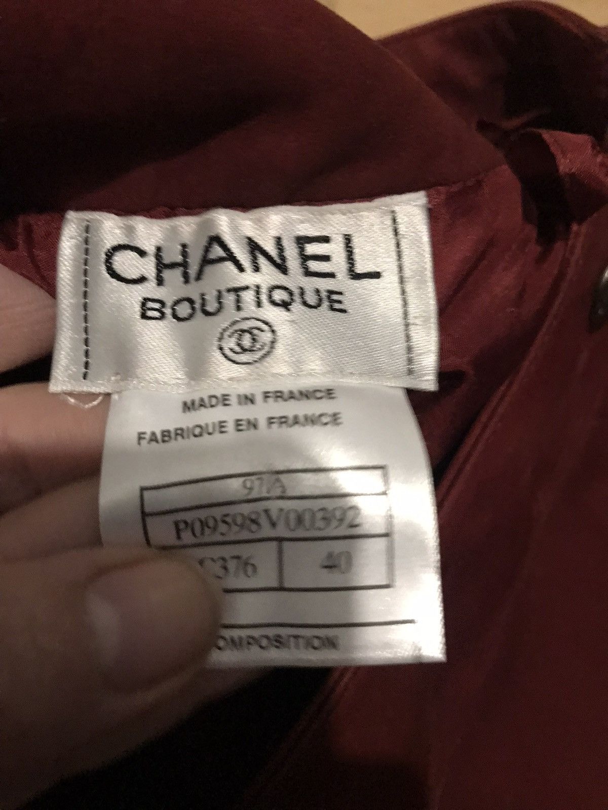 Chanel CHANEL LEATHER PANTS Size 28" / US 6 / IT 42 - 5 Thumbnail