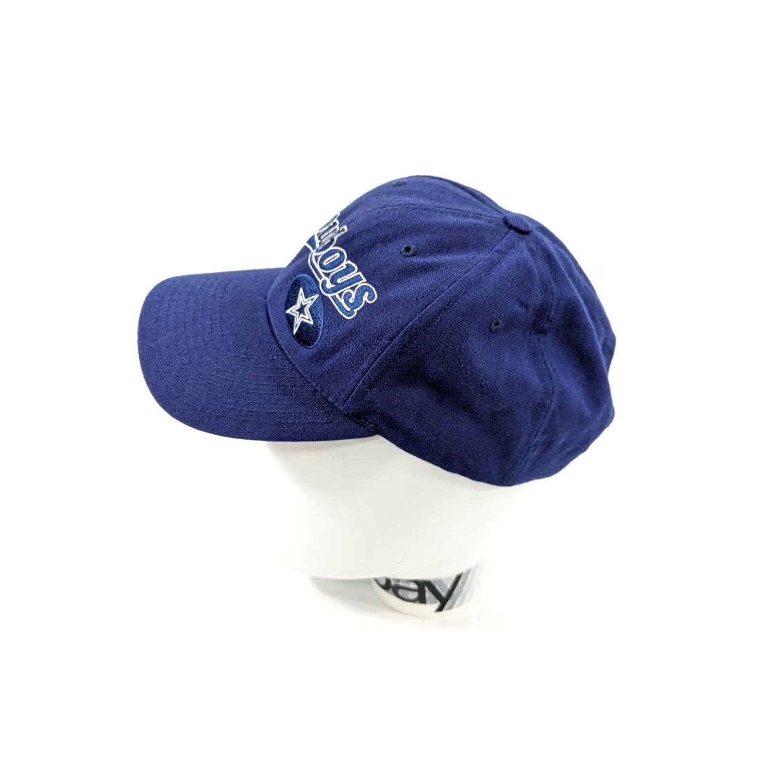 Vintage VINTAGE Dallas Cowboys Baseball Cap Mens Blue 90s Football Team Star Snapback Twins Enterprise Wool Blend Hat Size ONE SIZE - 2 Thumbnail