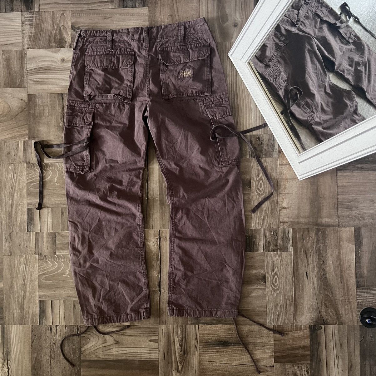 Japanese Brand Japanese Brand Cargo Pants Fishbone Vintage Size US 32 / EU 48 - 12 Thumbnail