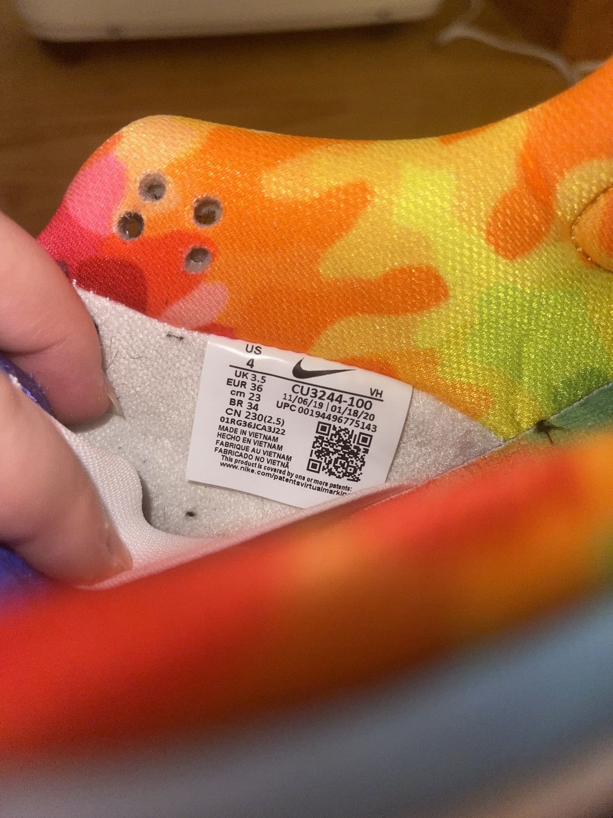 Nike Nike Dunk Ben and Jerry’s Size US 4 / IT 34 - 4 Thumbnail