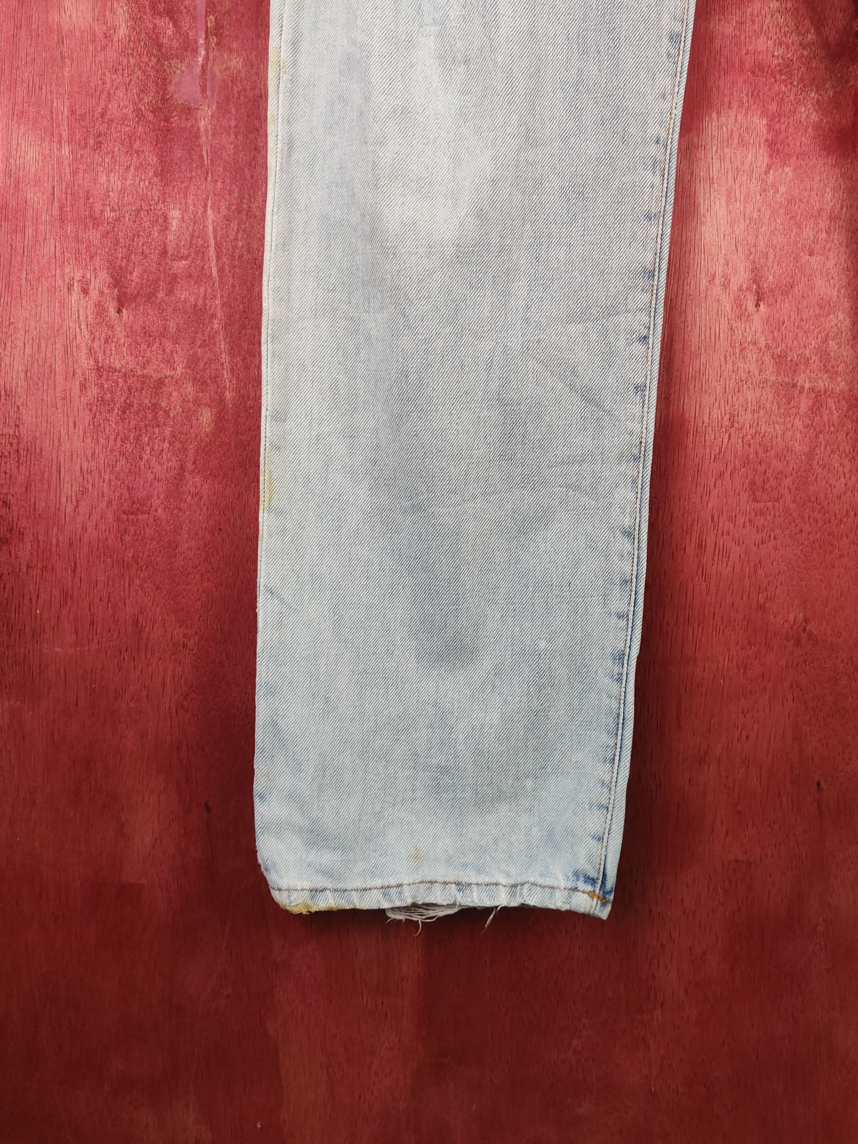 Gap GAP Blue Faded Distressed Ripped Jeans #1665 Size US 32 / EU 48 - 5 Thumbnail