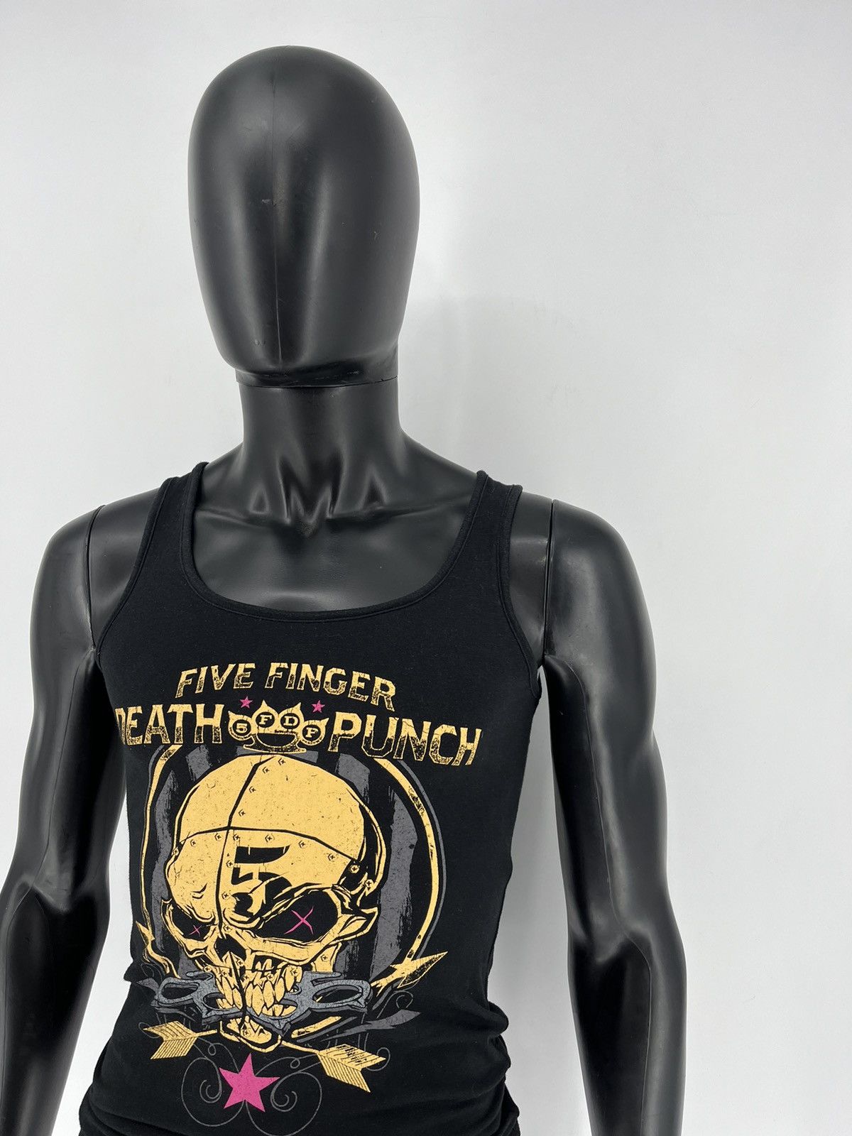 Band Tees Vintage Five Finger Death Punch streetwear vintage rock tee Size US S / EU 44-46 / 1 - 4 Thumbnail