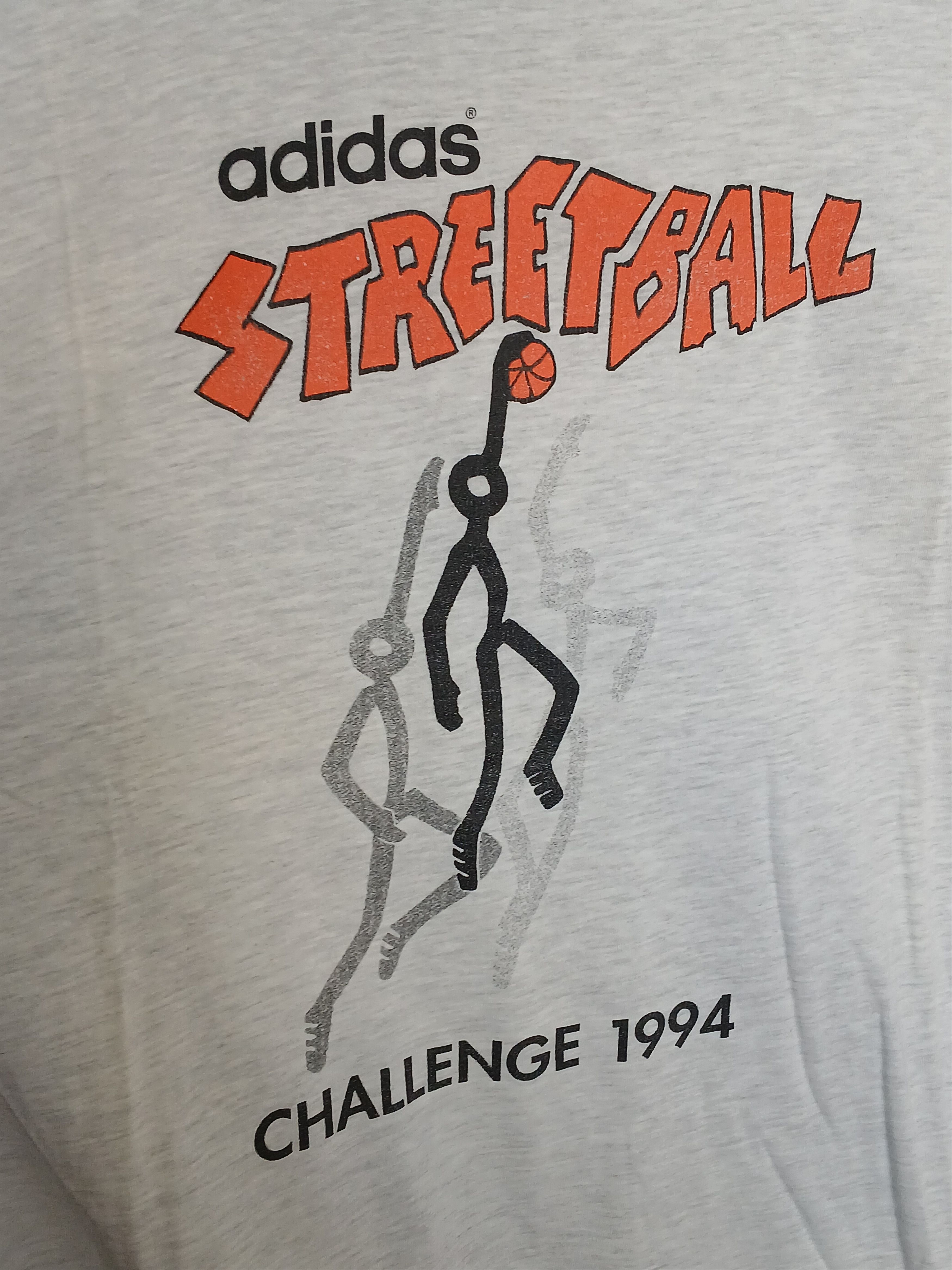 Adidas × Vintage Vintage Adidas Streetball T-Shirt Size US XL / EU 56 / 4 - 3 Thumbnail
