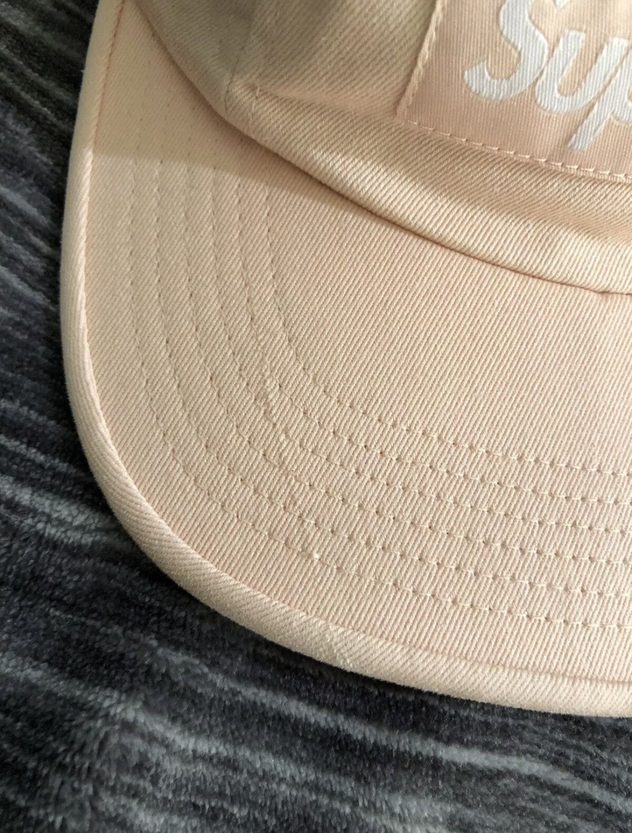 Supreme Supreme FW17 side zip camp cap light peach Size ONE SIZE - 3 Thumbnail