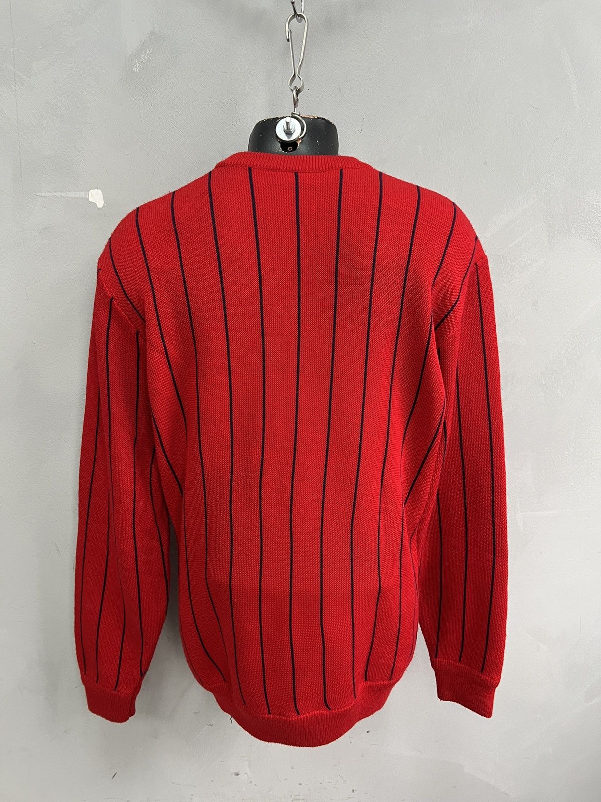 Lacoste Lacoste Chemise ripped V neck vintage sweater y2k Size US L / EU 52-54 / 3 - 5 Thumbnail