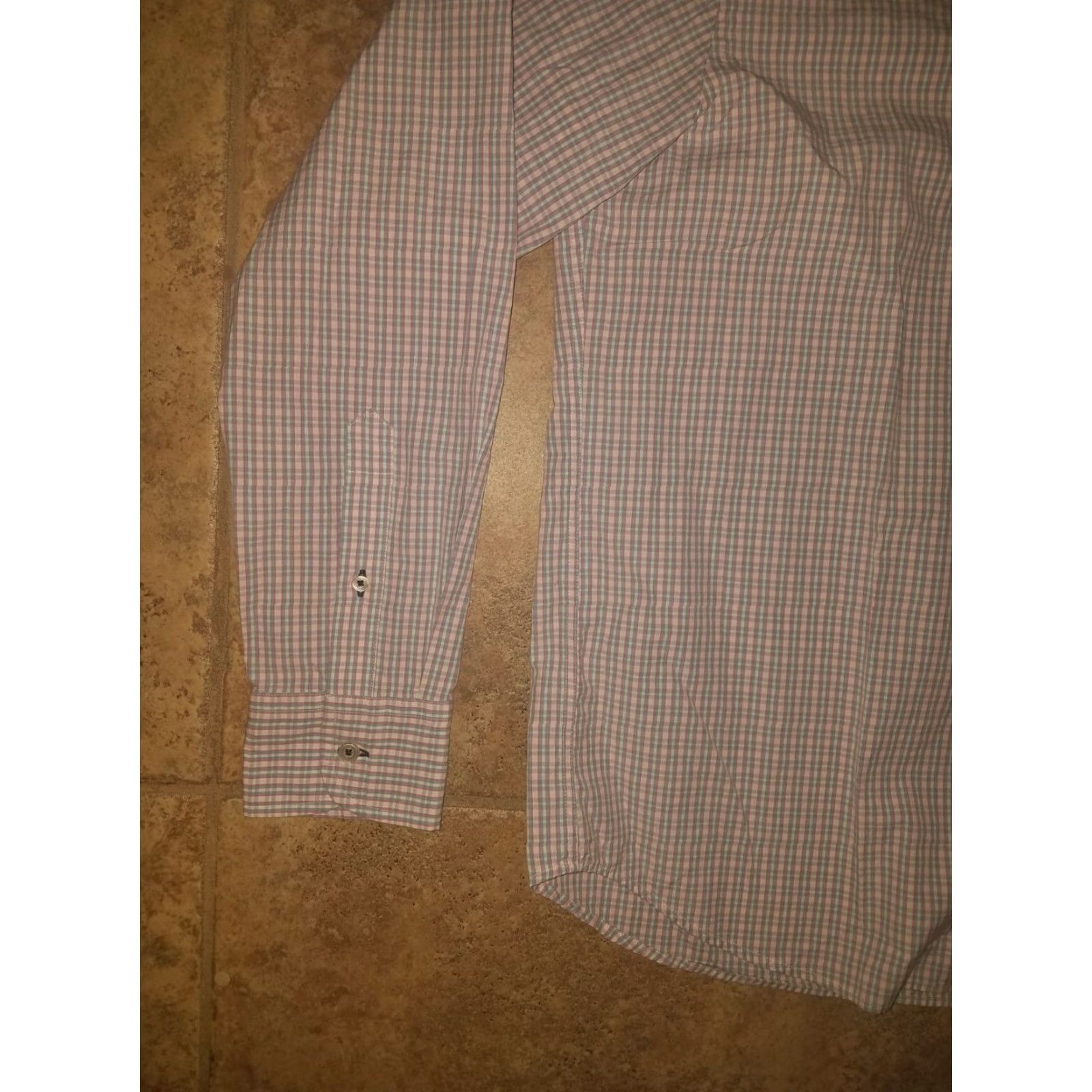 UNTUCKit UNTUCKit Purple Multicolored Plaid Short Sleeve Button-Down Shirt Mens L Size US L / EU 52-54 / 3 - 3 Thumbnail