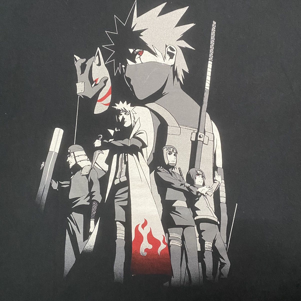 Anime × Vintage NARUTO SHIPPUDEN ANBU SQUAD ANIME T SHIRT SIZE XLARGE Size US XL / EU 56 / 4 - 5 Thumbnail