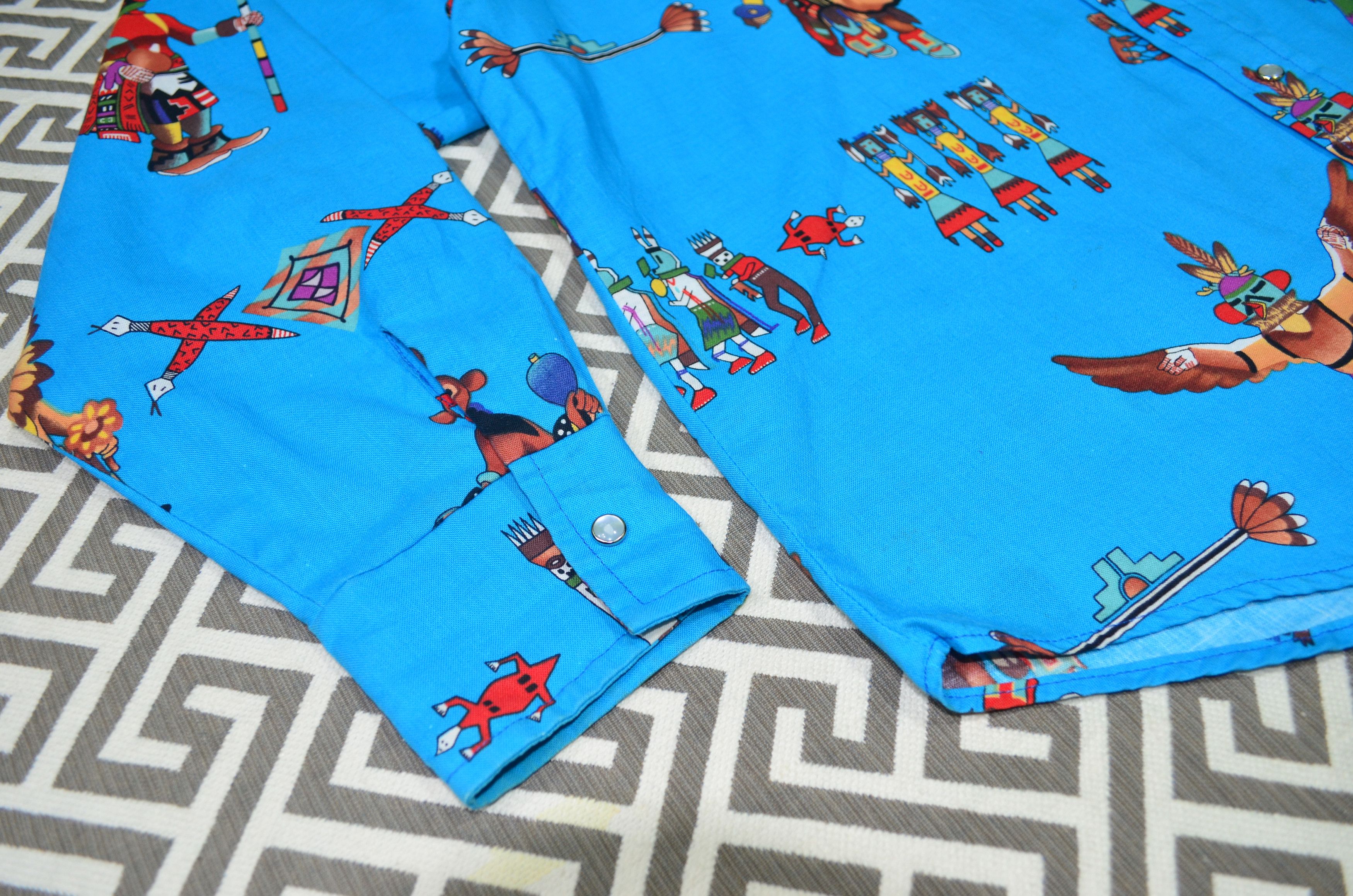Vintage Vintage Caravan Western Apparel Indian kachina Women's Shirt Size XL / US 12-14 / IT 48-50 - 5 Thumbnail