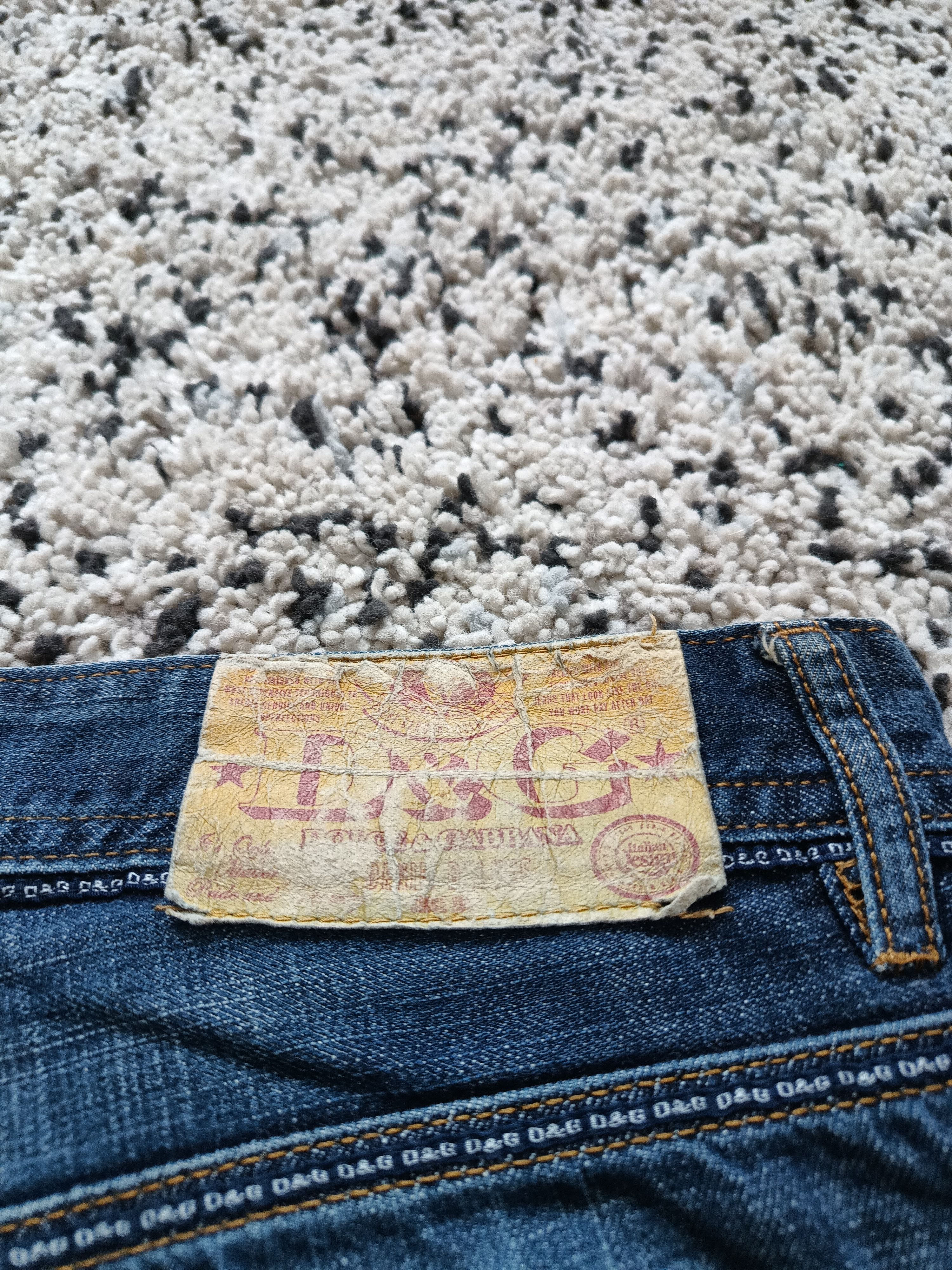 Dolce & Gabbana × Vintage Vintage Dolce & Gabbana Jeans Big Logo Size US 34 / EU 50 - 2 Thumbnail