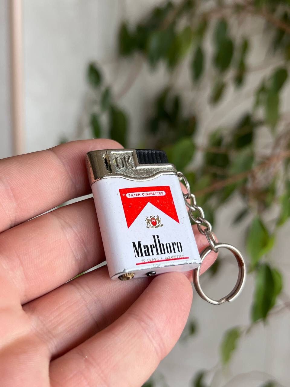 Marlboro × Vintage Y2K ELEGANCE MARLBORO GEOMETRIC METAL PUNK ROCK LIGHTER Size ONE SIZE - 2 Thumbnail