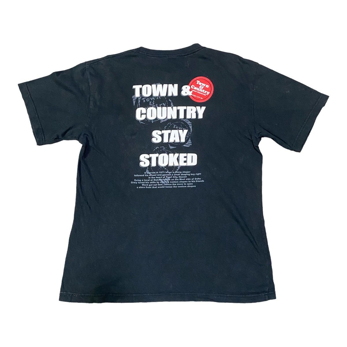 Vintage Town & Country Surfin T-shirt Size US L / EU 52-54 / 3 - 2 Thumbnail