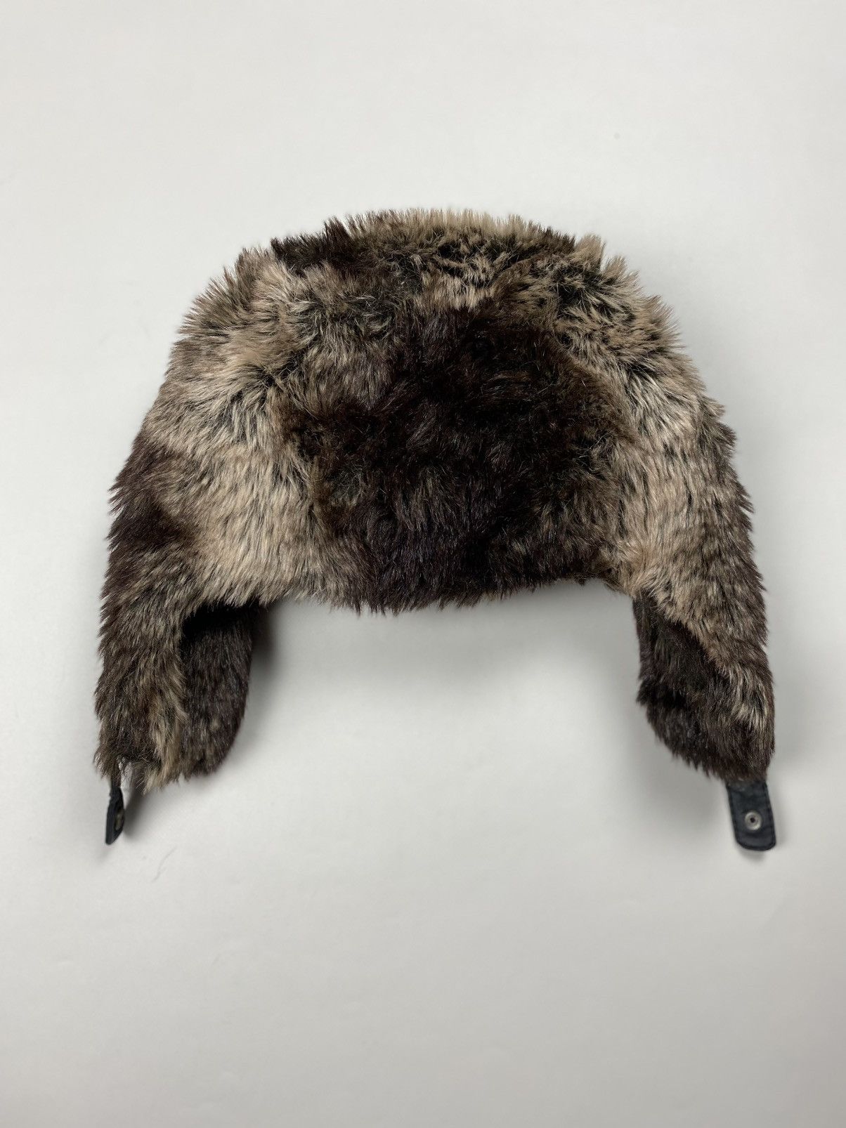 Japanese Brand Japanese Style Ushanka Trapper Hat Earflap Fuzzy Faux Fur Size ONE SIZE - 11 Thumbnail
