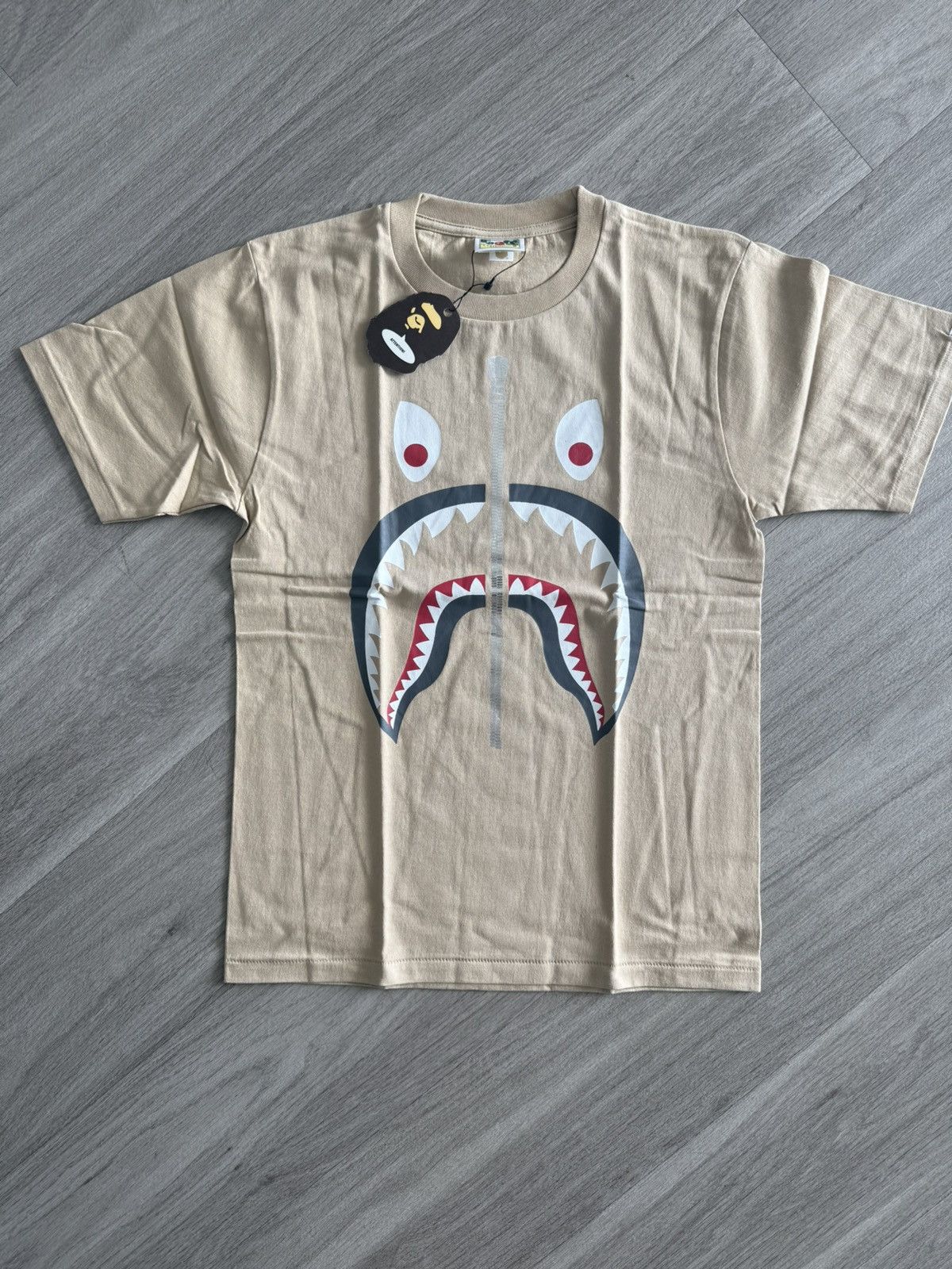 Bape Bape Shark tee Size US S / EU 44-46 / 1 - 1 Thumbnail