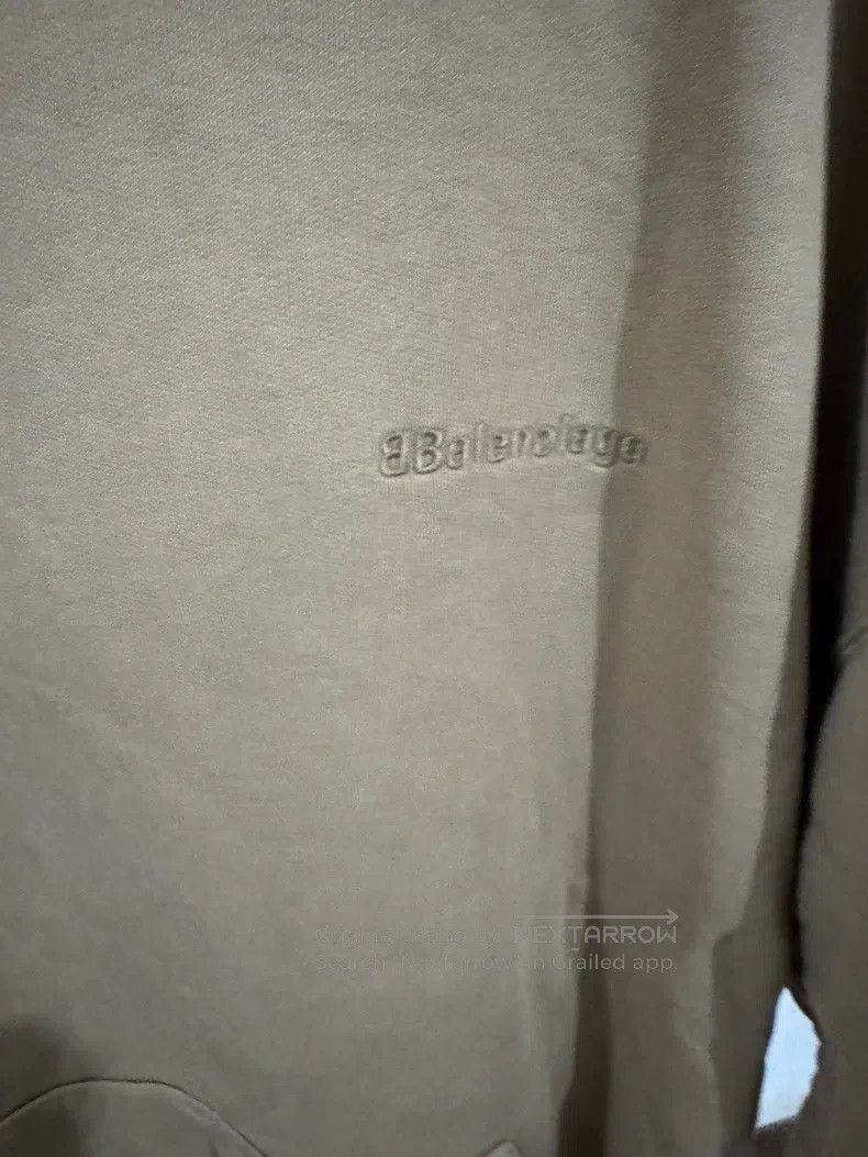 Balenciaga Balenciaga Solid Color Crewneck Hoodie Size US S / EU 44-46 / 1 - 2 Thumbnail