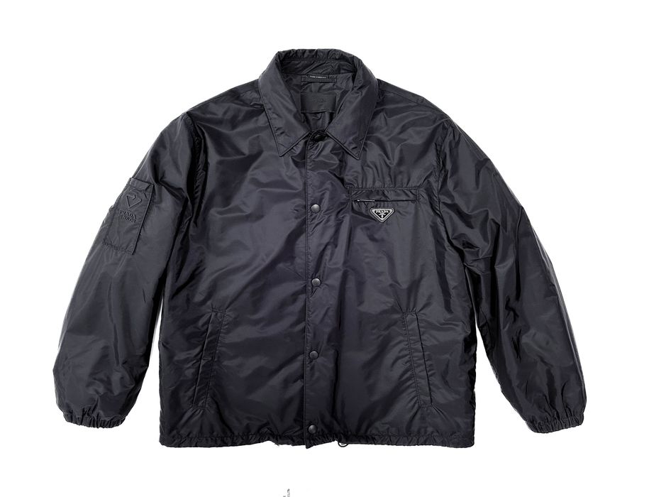 Prada Re-Nylon Oversized Shirt Black Men's - SS22 - US